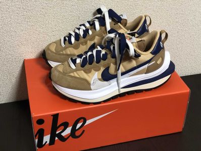 Sacai × Nike Vapor Waffle "Sesame And Blue Void"