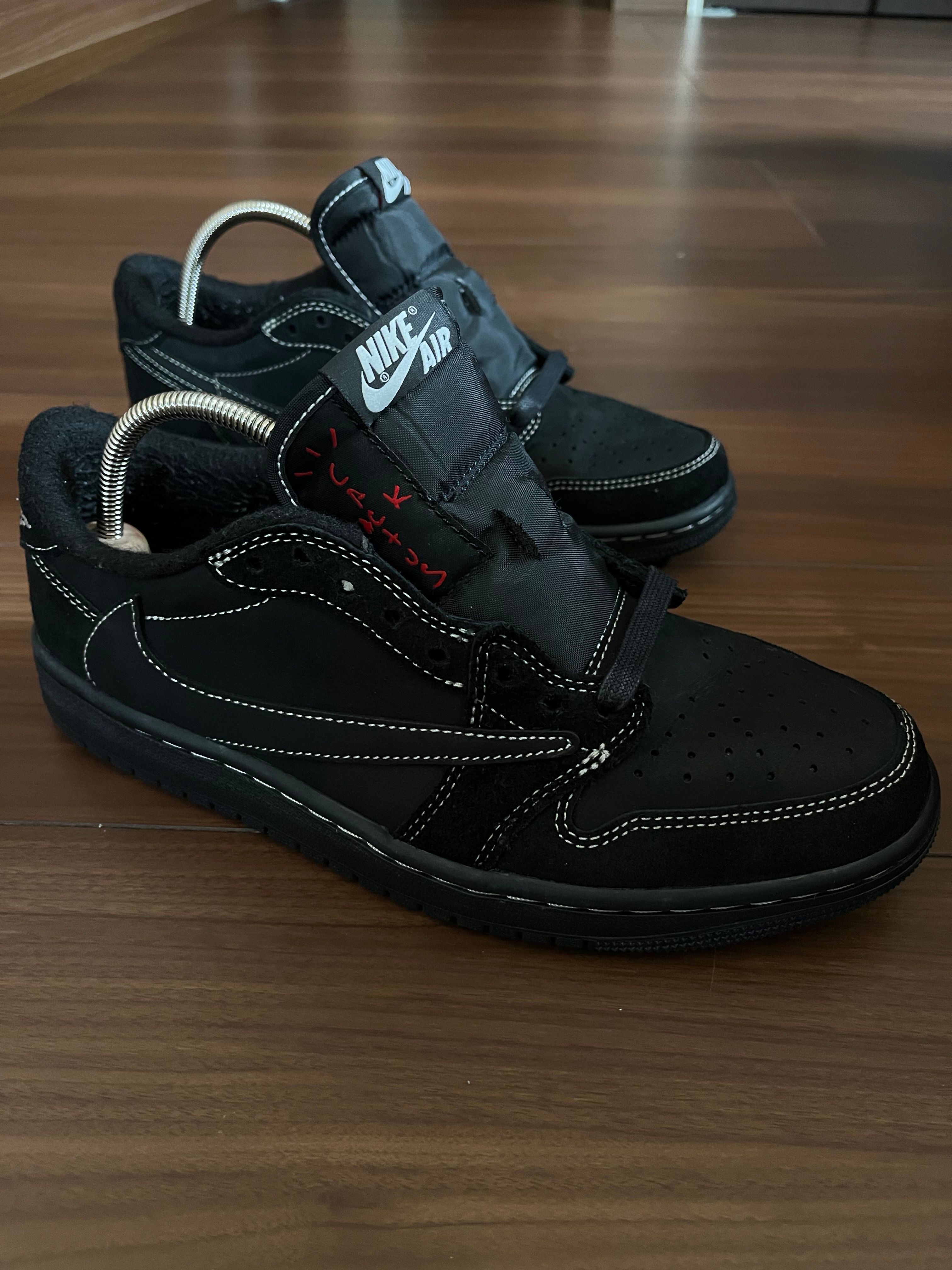 Travis Scott × Nike Air Jordan 1 Low OG SP "Black Phantom"