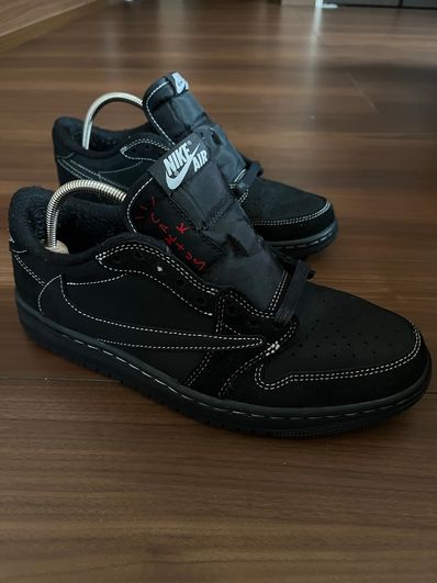 Travis Scott × Nike Air Jordan 1 Low OG SP "Black Phantom"