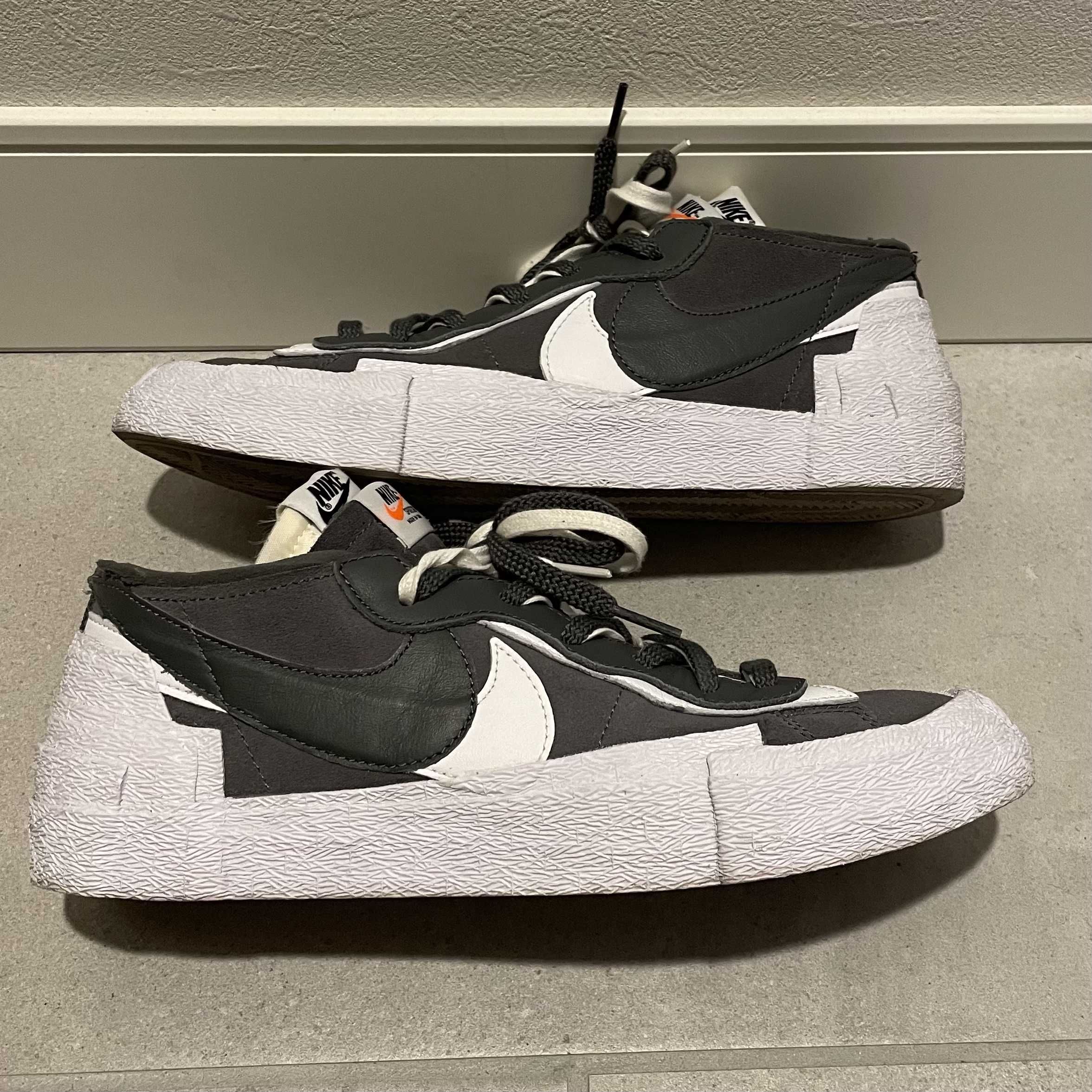 Sacai × Nike Blazer Low "Iron Grey"