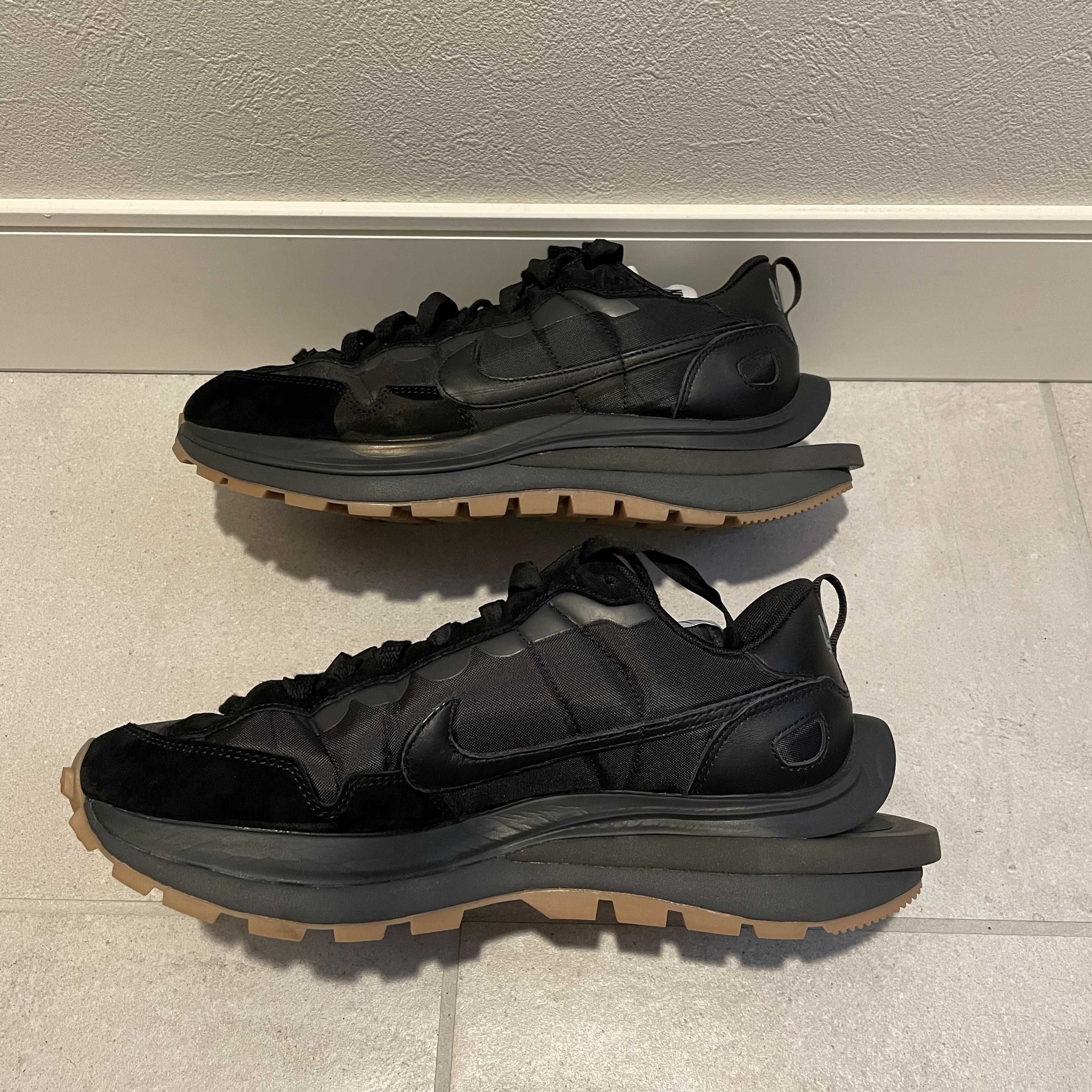 sacai × Nike VaporWaffle "Black Gum"