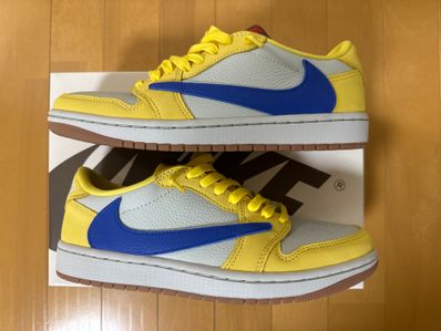 Travis Scott × Nike Women's Air Jordan 1 Retro Low OG "Canary"