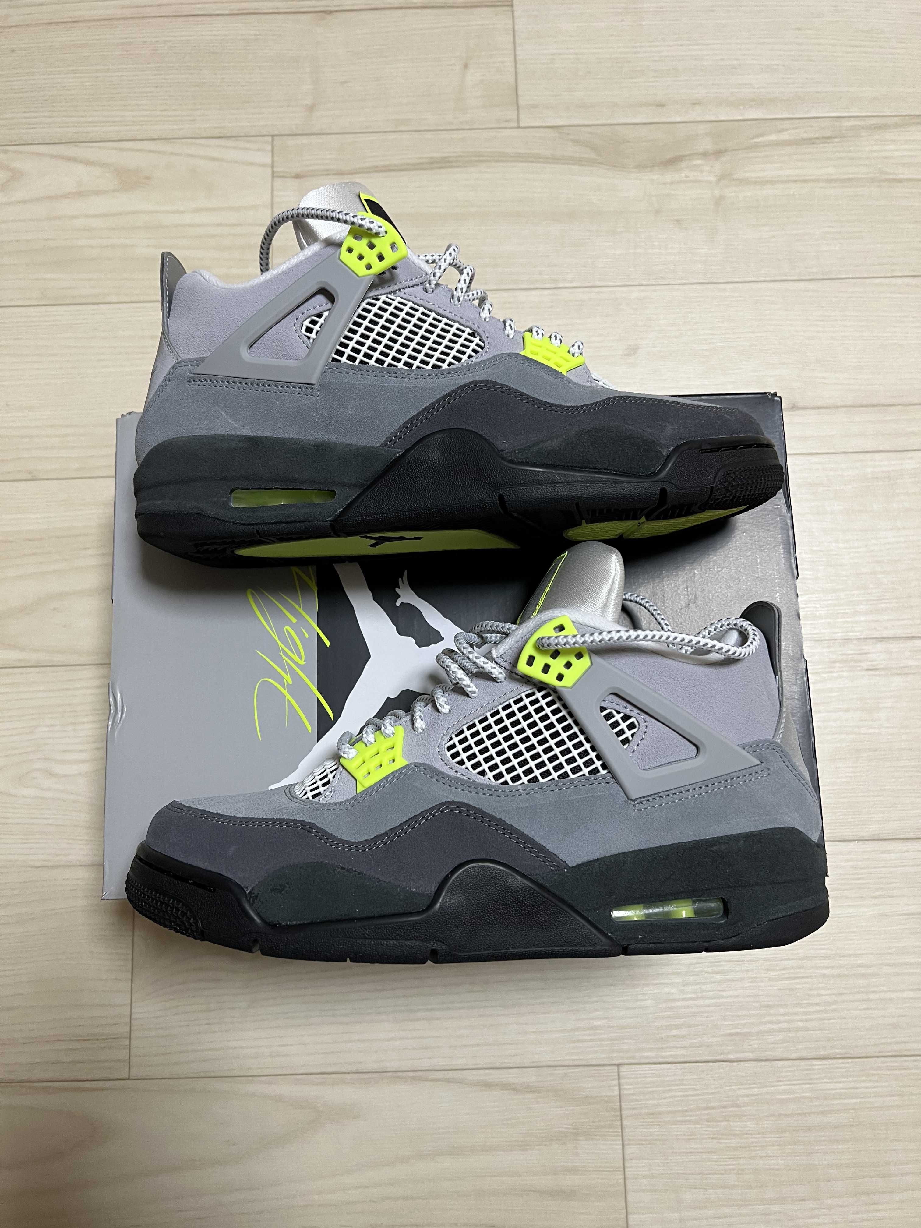 NIKE AIR JORDAN 4 RETRO LE "NEON"