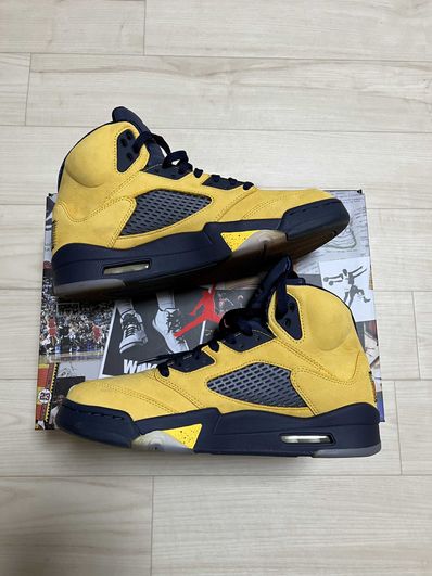 NIKE AIR JORDAN 5 "MICHIGAN"