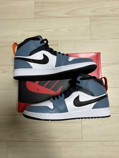FACETASM × Nike Air Jordan 1 Mid "White/Navy"