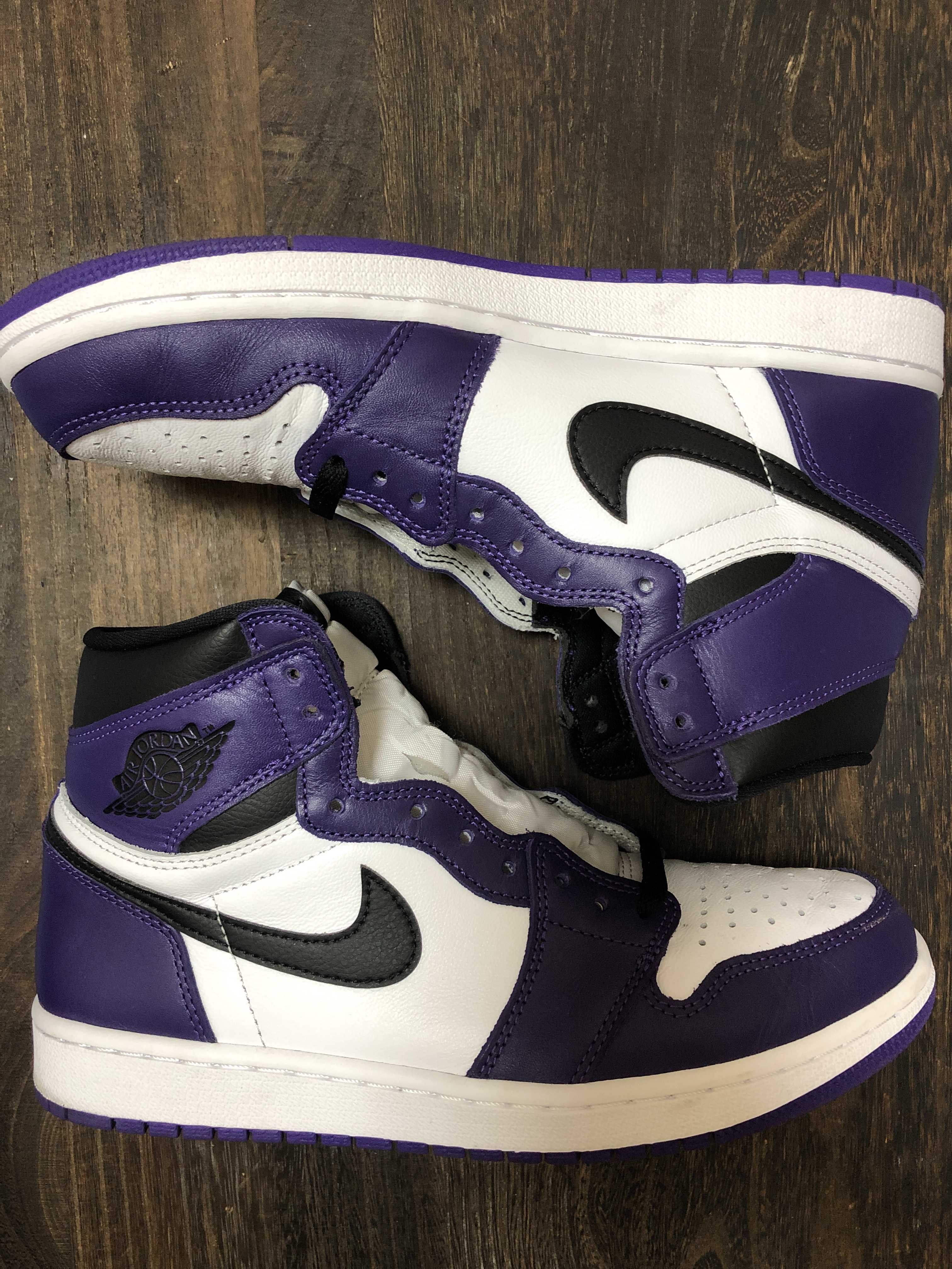 Nike Air Jordan 1 Retro High OG "Court Purple White/Black" (2020)