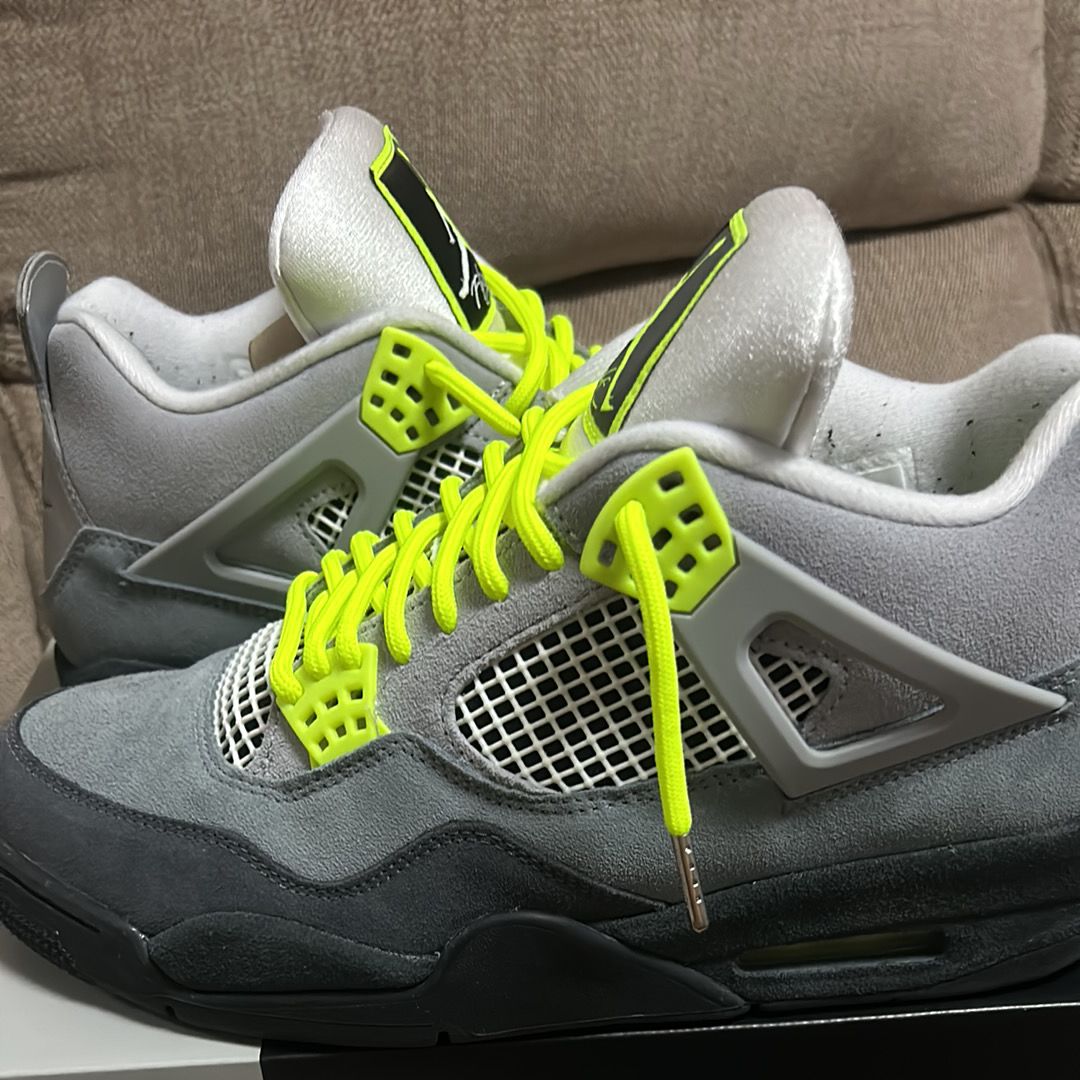 NIKE AIR JORDAN 4 RETRO LE "NEON"