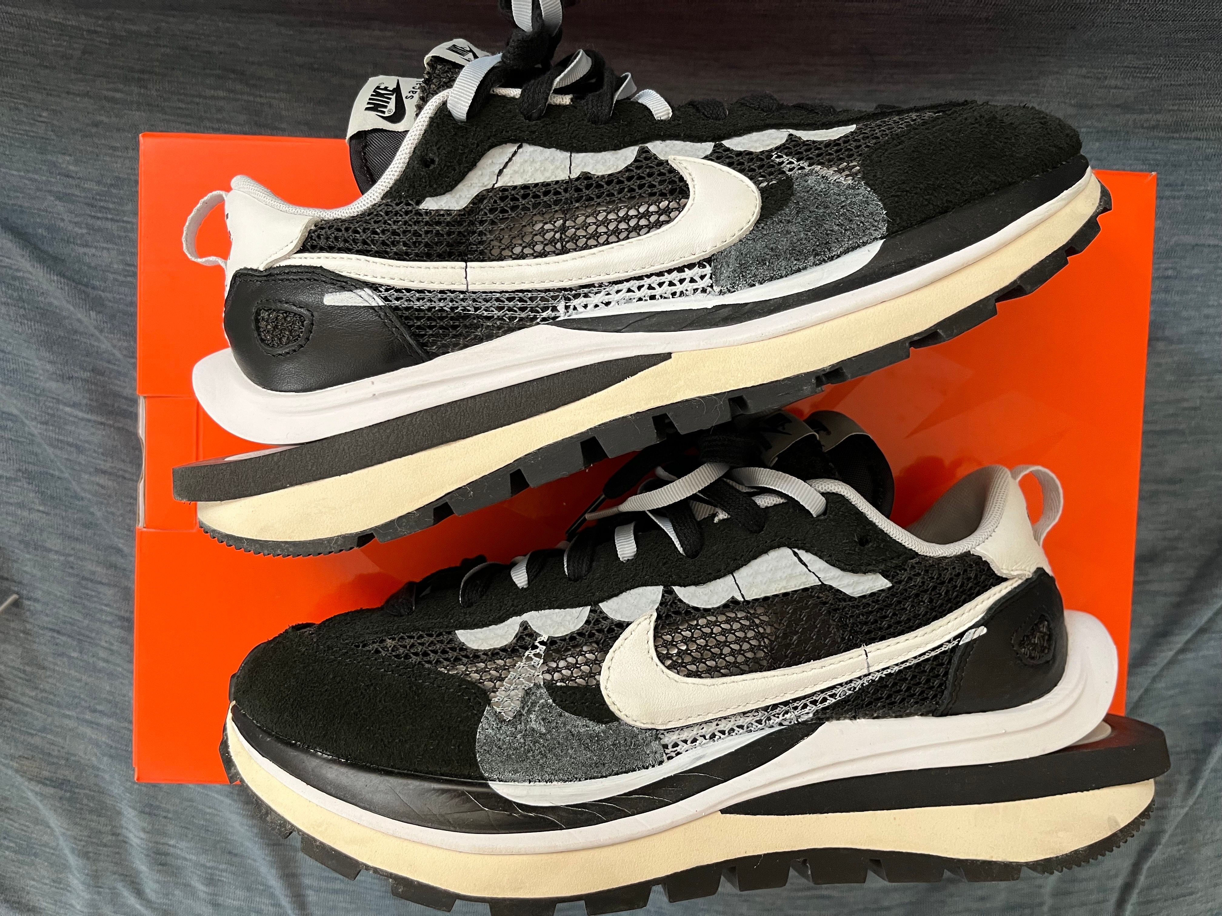 sacai × Nike Vapor Waffle "Black and White"