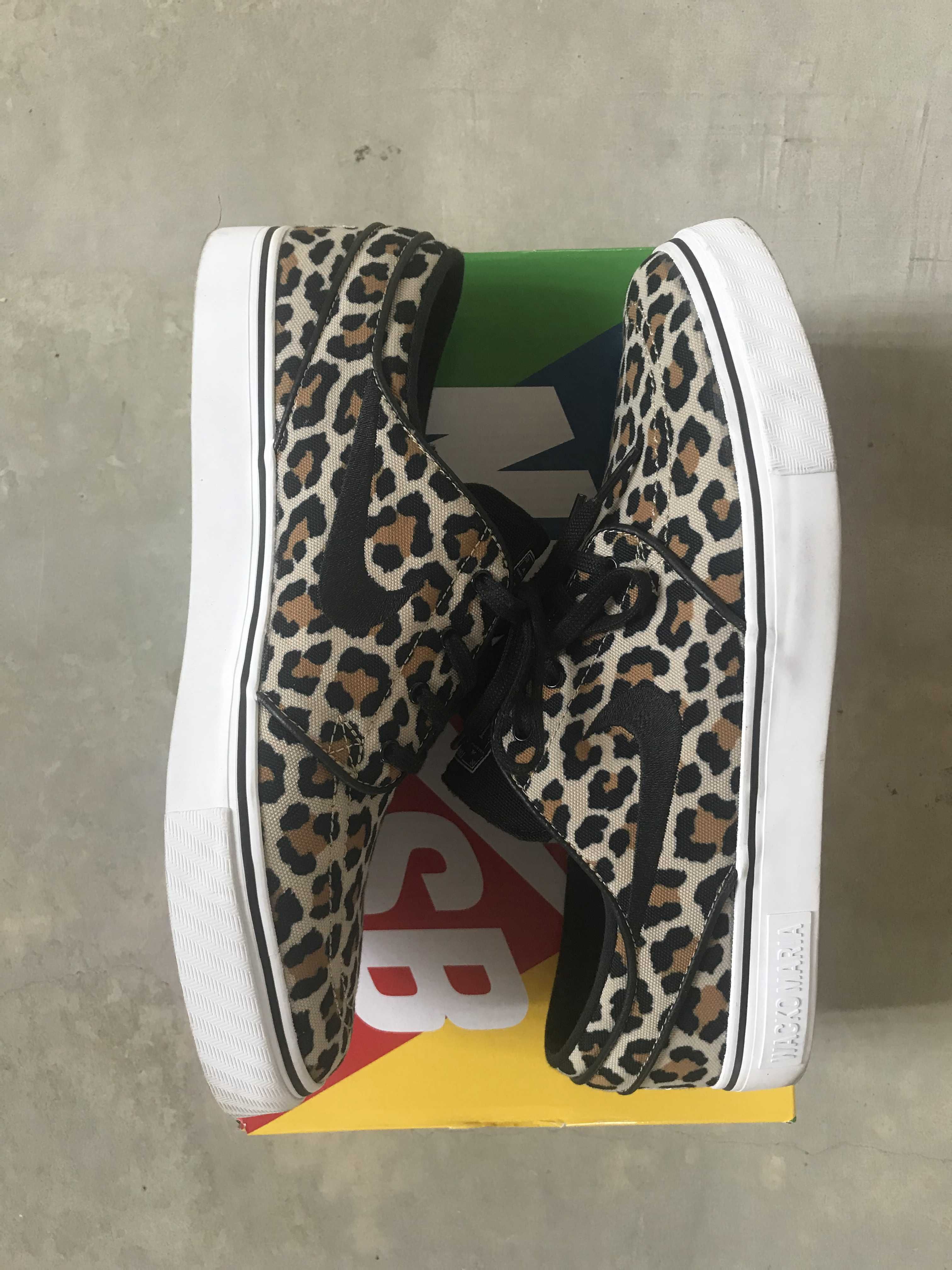 Wacko Maria × Nike SB Janoski CNVS OG QS "Leopard"