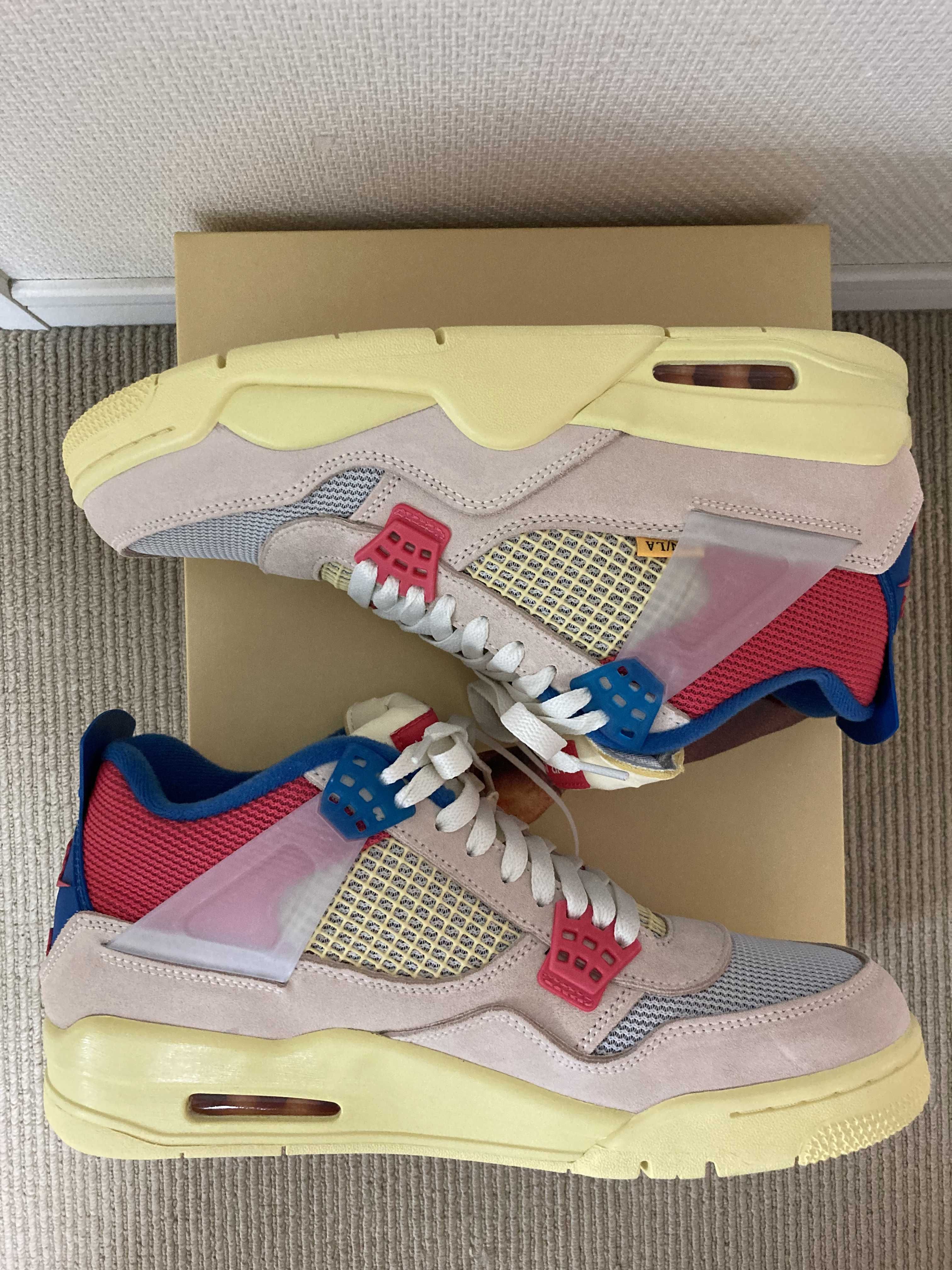 UNION × Nike Air Jordan 4 SP "Guava Ice/Light Fusion Red"