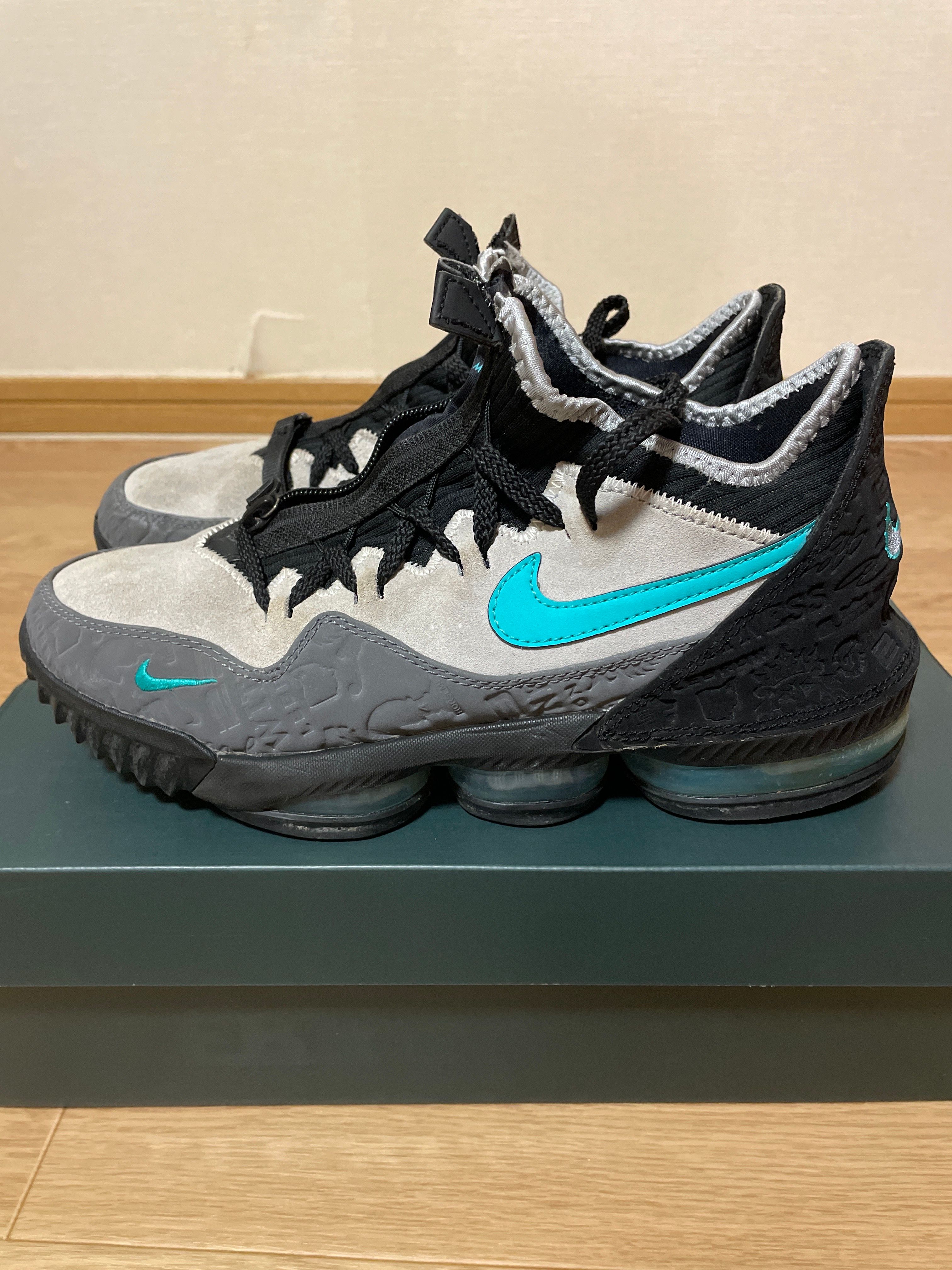 atmos × Nike LeBron 16 "Clear Jade"