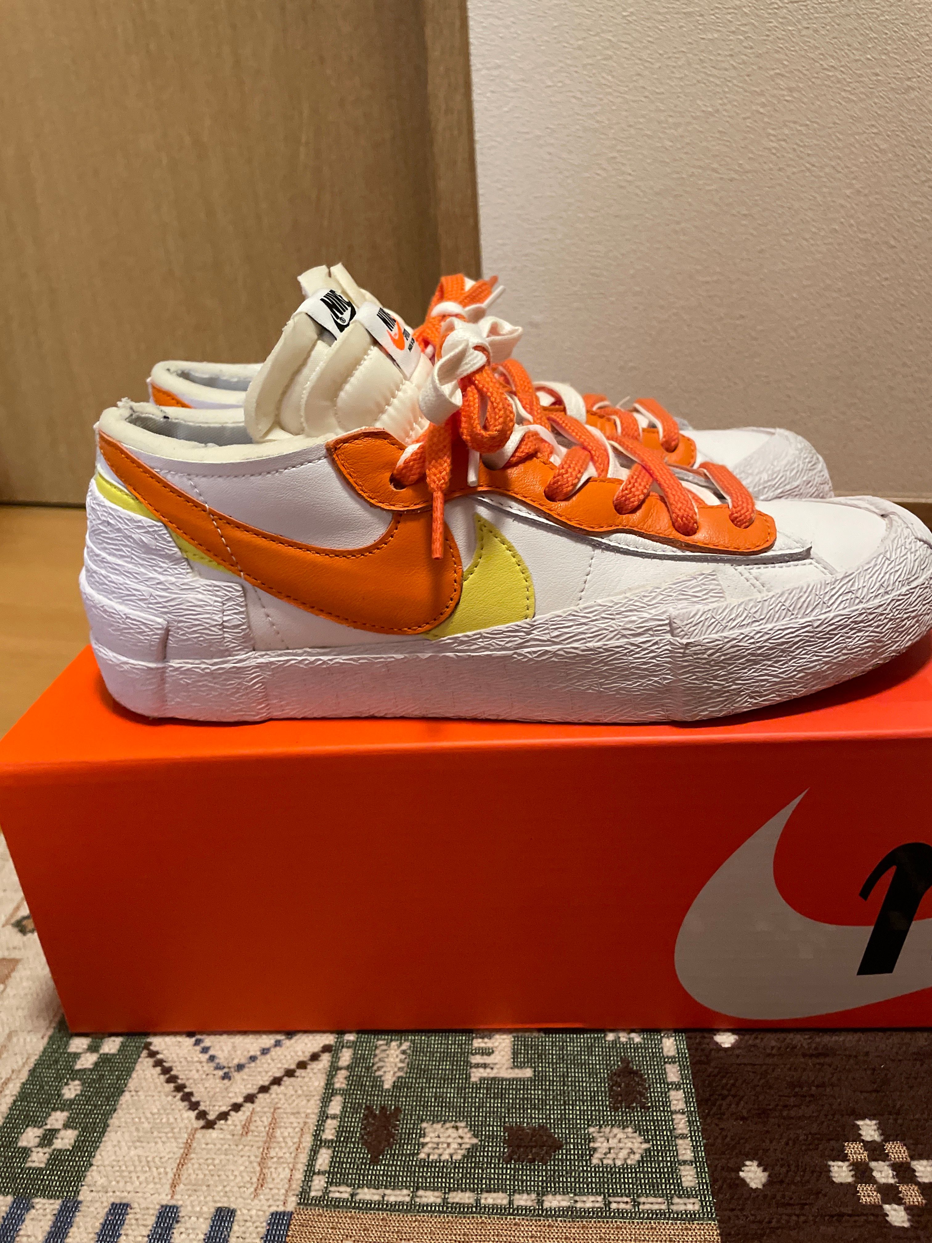 SACAI × NIKE BLAZER LOW "MAGMA ORANGE"