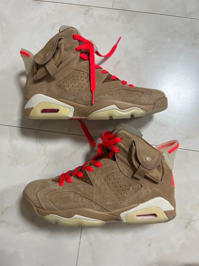 Travis Scott × Nike Air Jordan 6 "British Khaki"