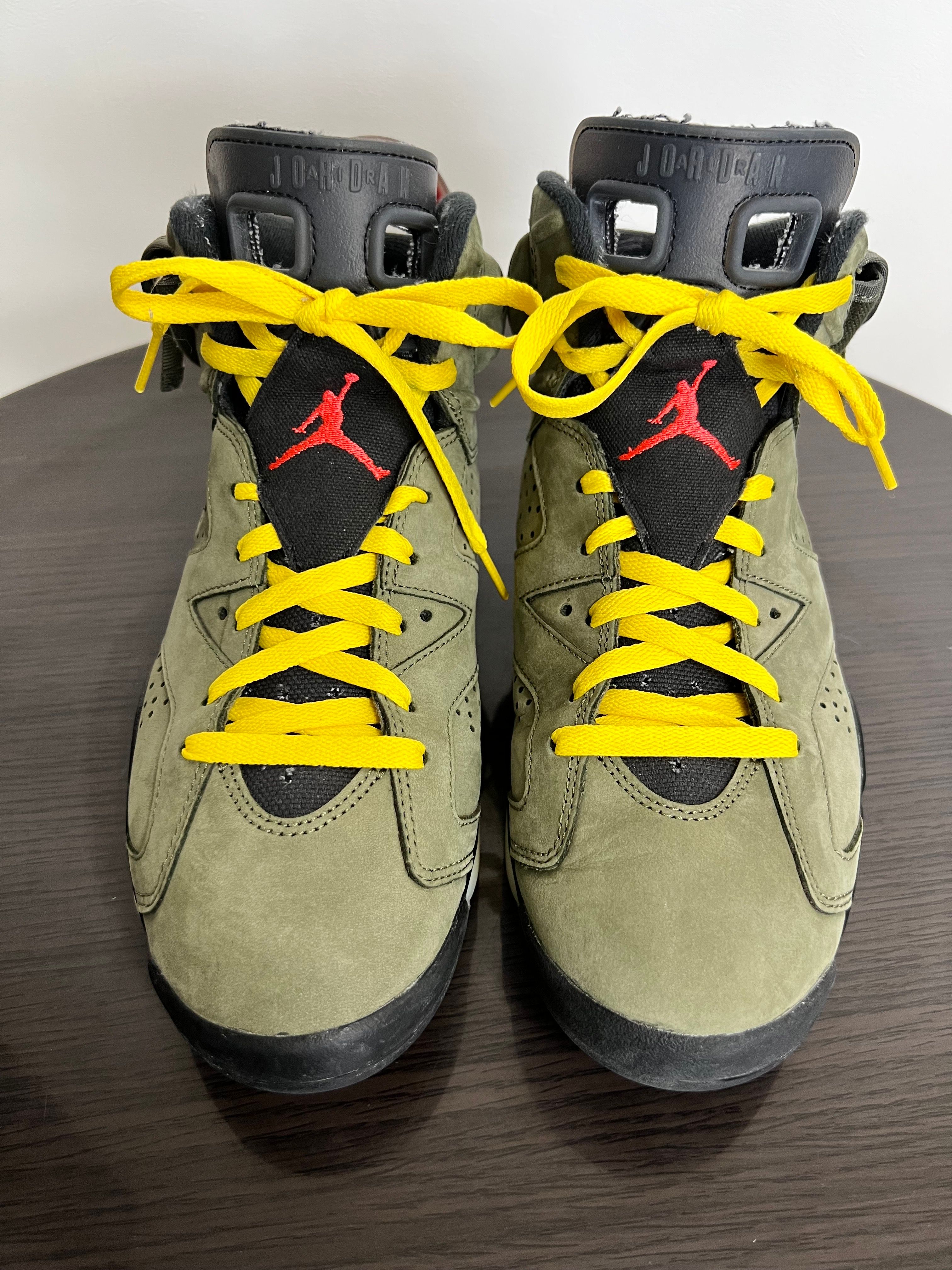 Travis Scott × Nike Air Jordan 6 Retro "Medium Olive"