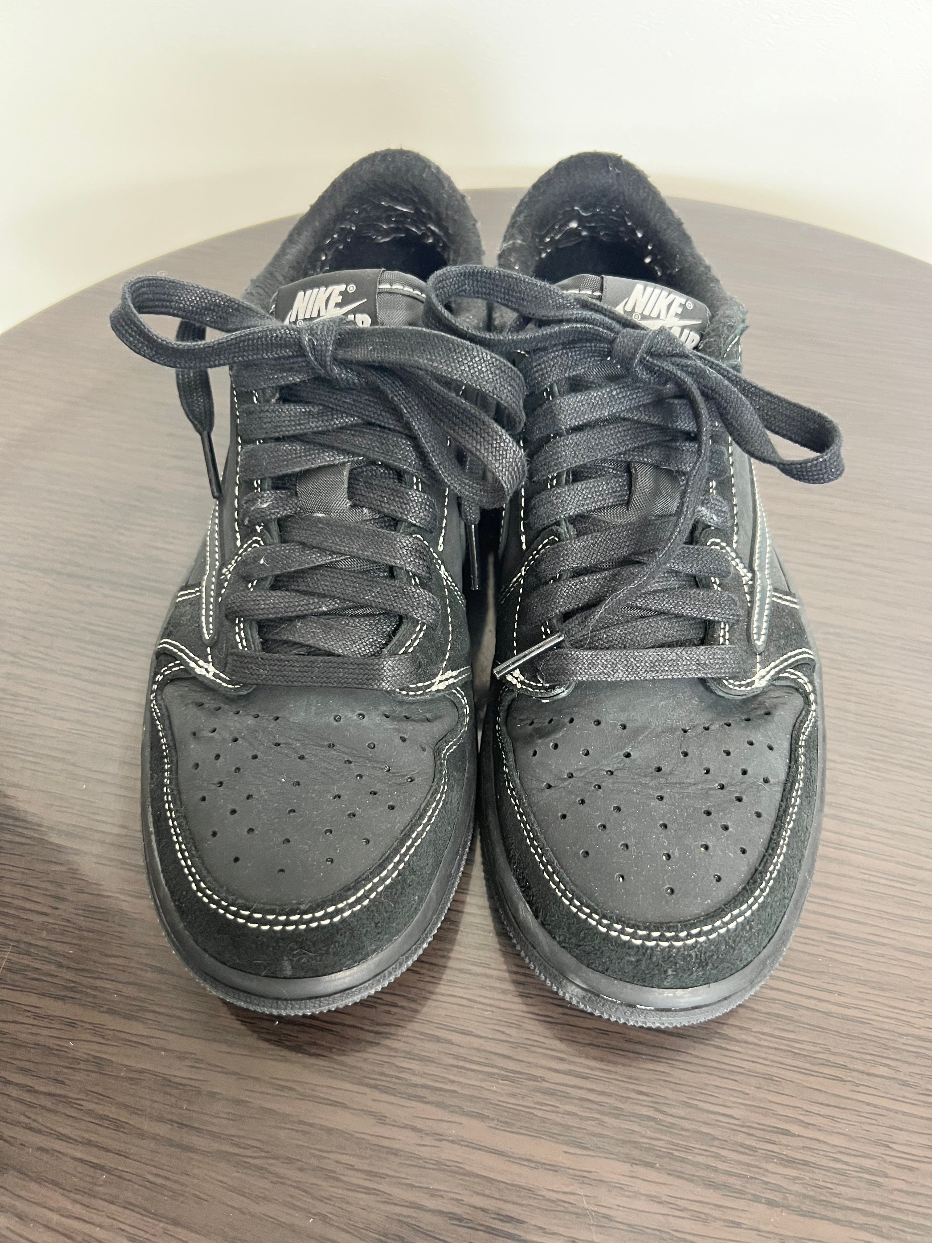 Travis Scott × Nike Air Jordan 1 Low OG SP "Black Phantom"