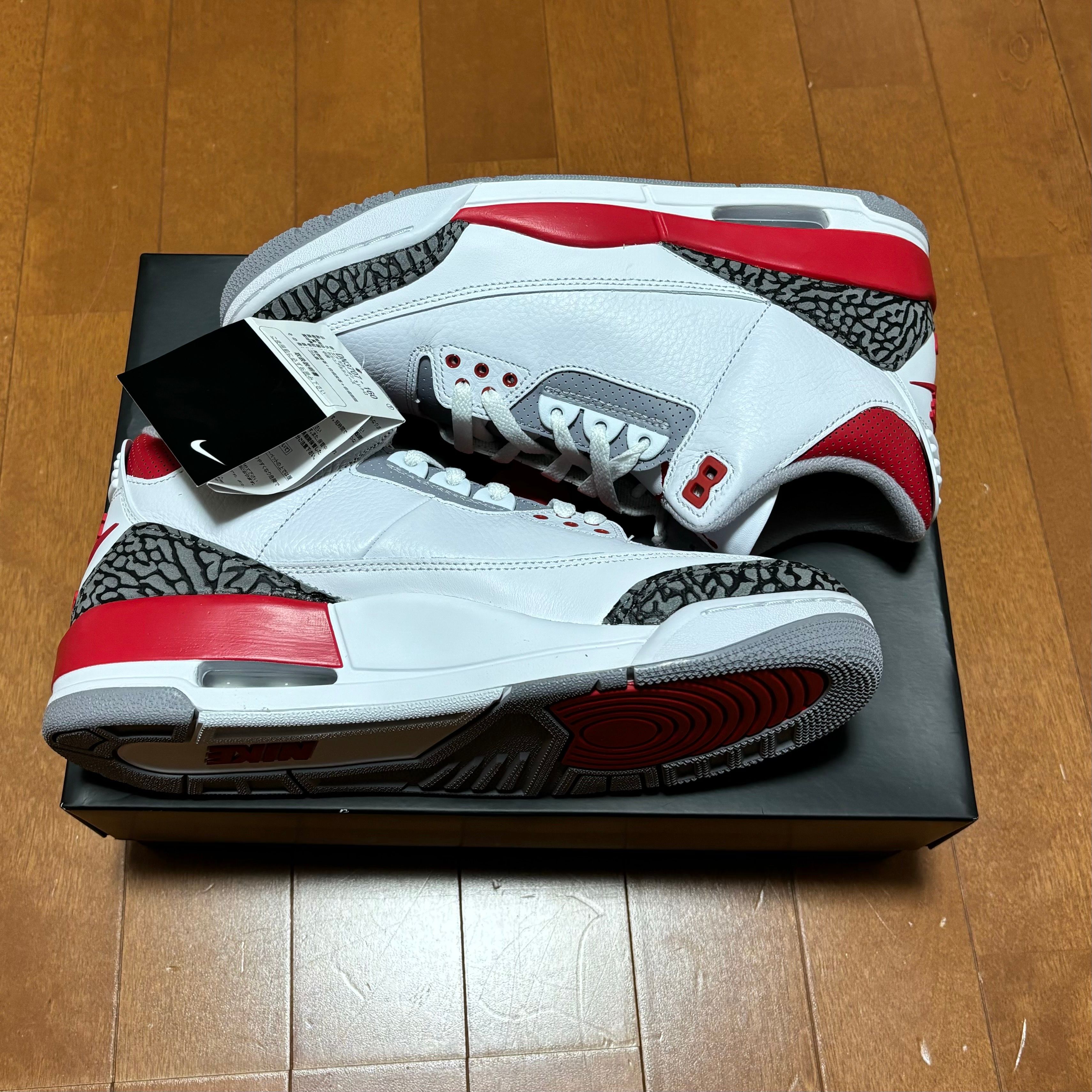 Nike Air Jordan 3 Retro OG "Fire Red" (2022)