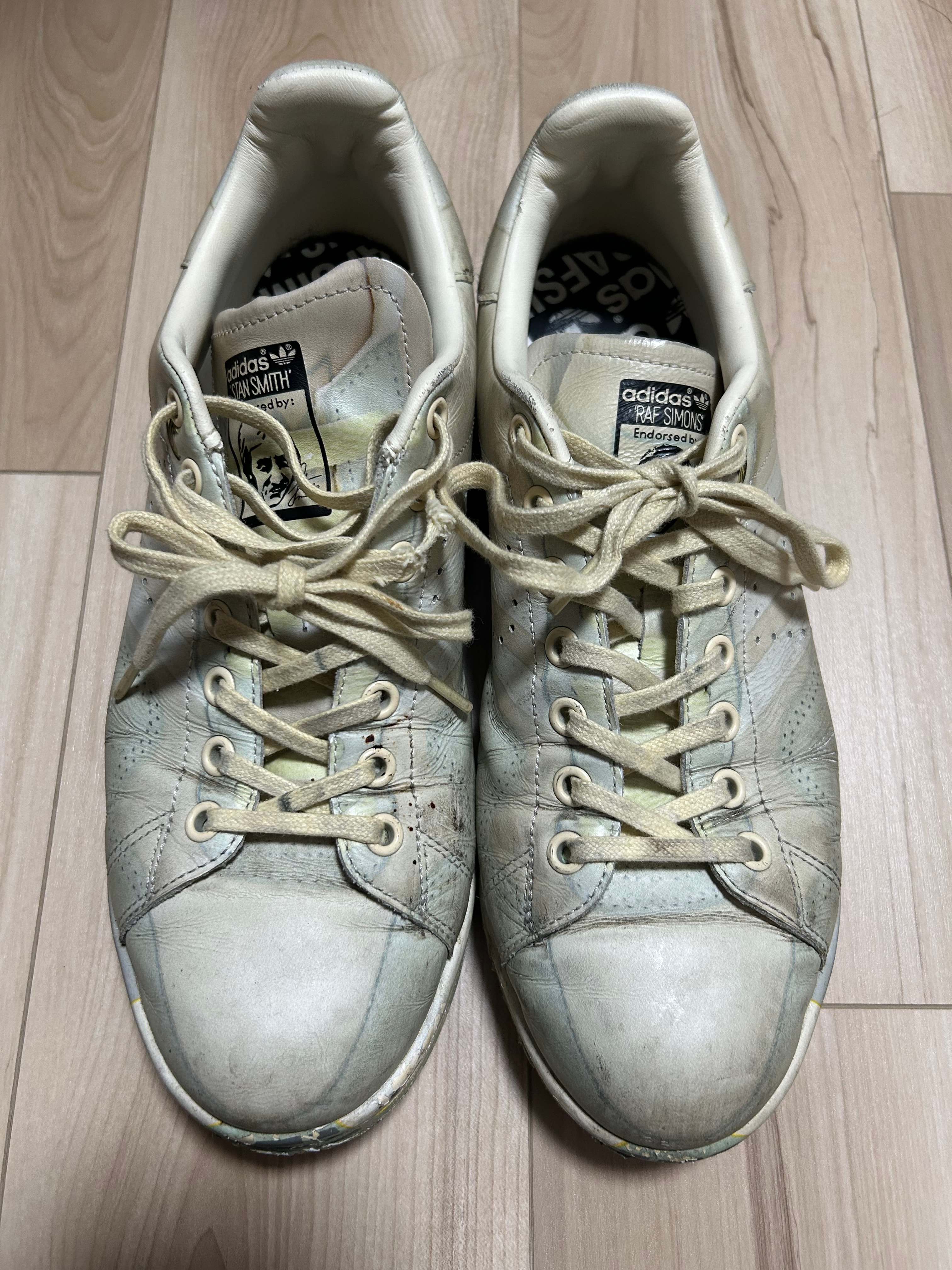 RAF SIMONS × adidas Peach Stan Smith "Light Sand"