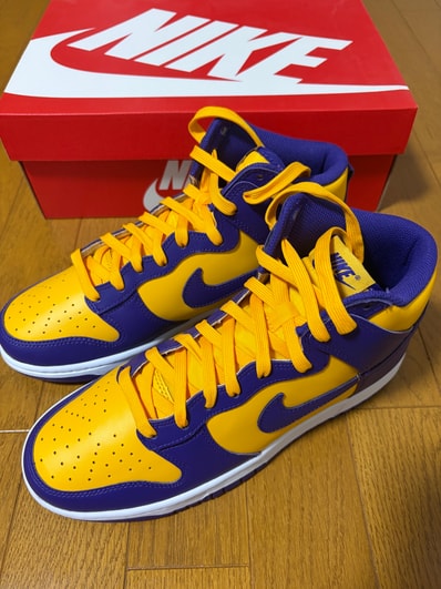 Nike Dunk High Retro "Lakers"
