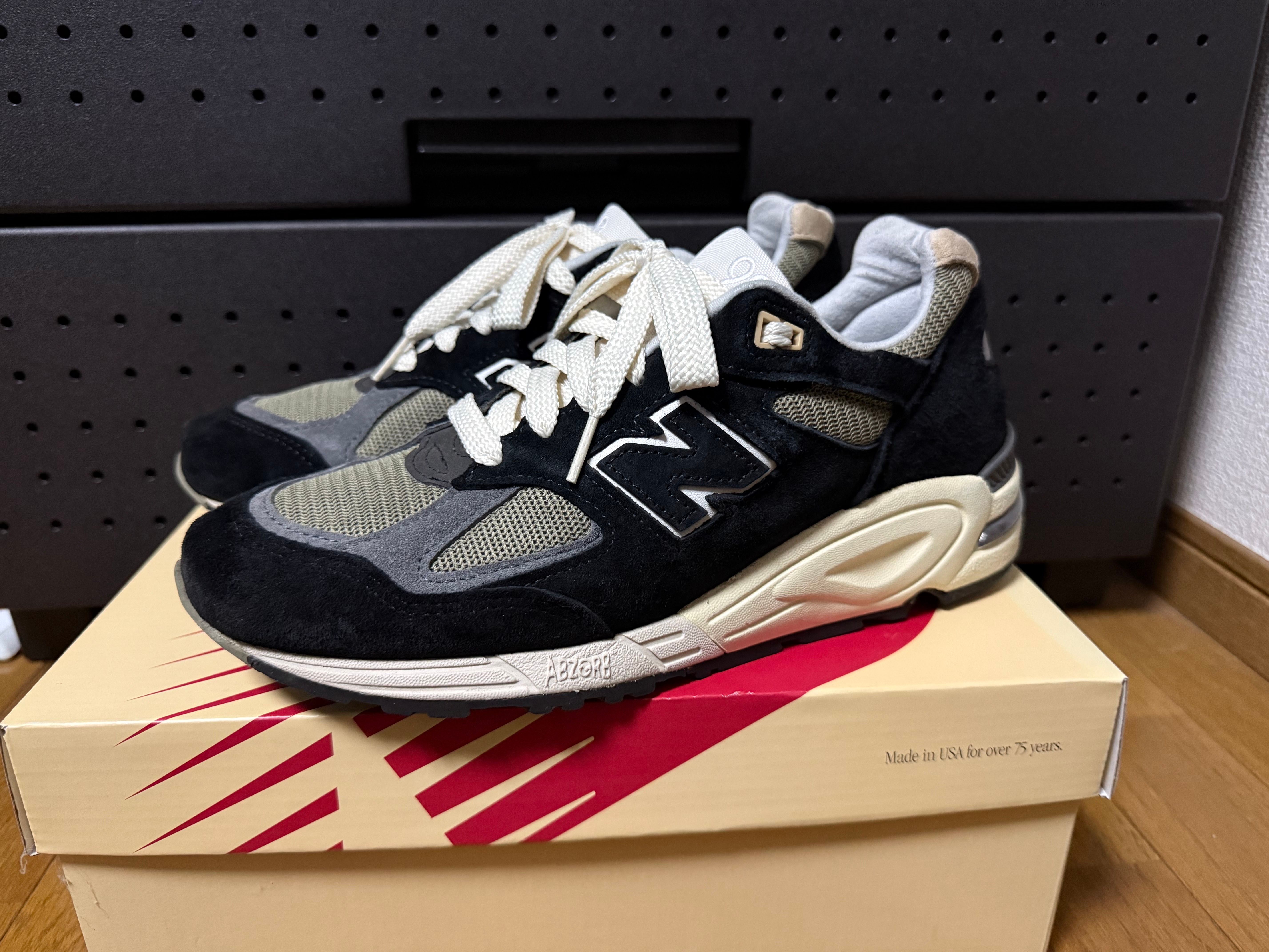 New Balance 990V2 "Black/True Camo"