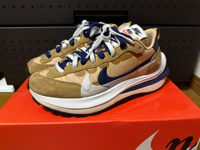 Sacai × Nike Vapor Waffle "Sesame And Blue Void"