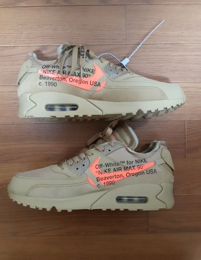 Off-White × Nike Air Max 90 "Desert Ore"
