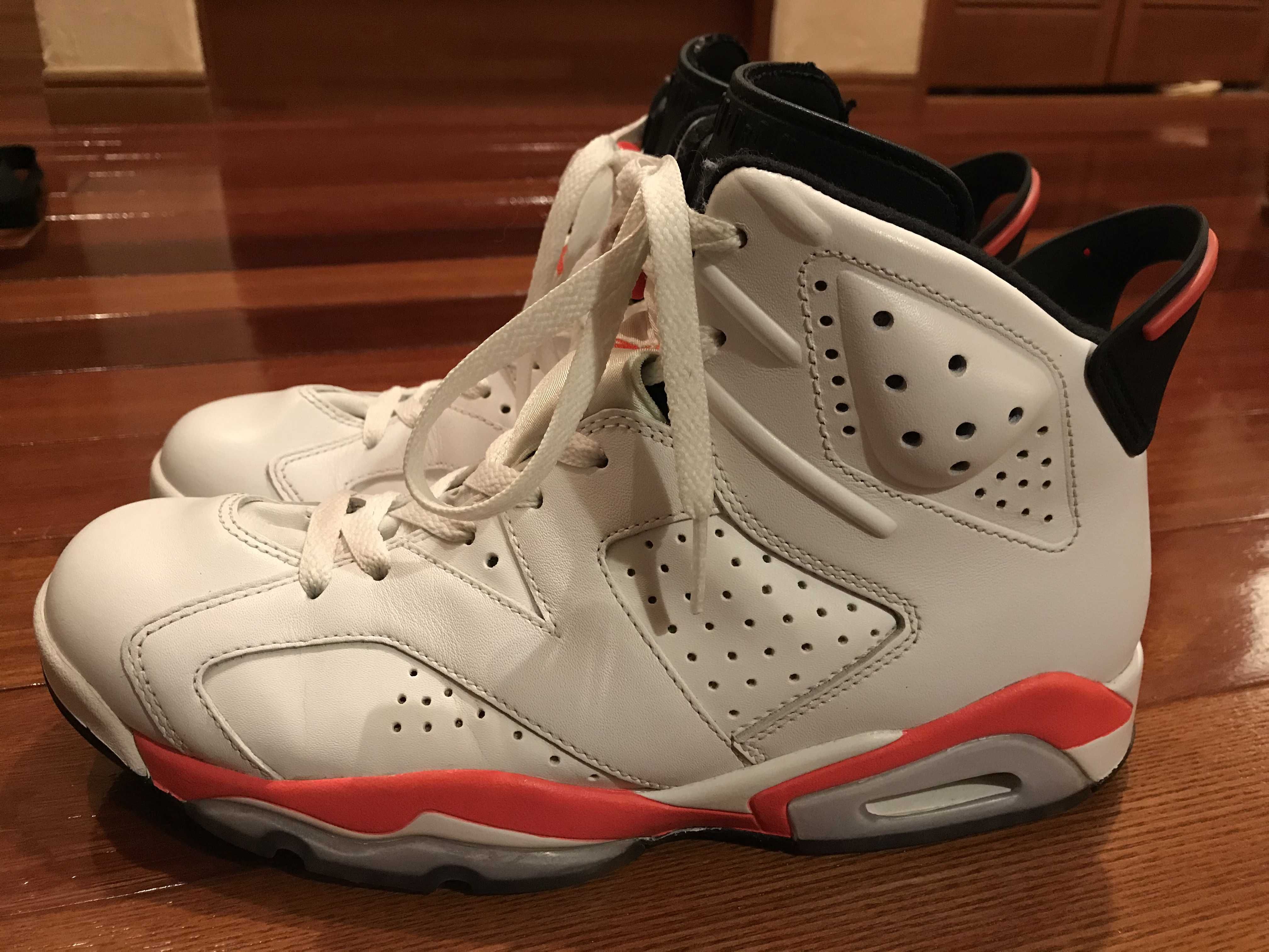 Nike Air Jordan 6 Retro "White / Infra Red" (2014)