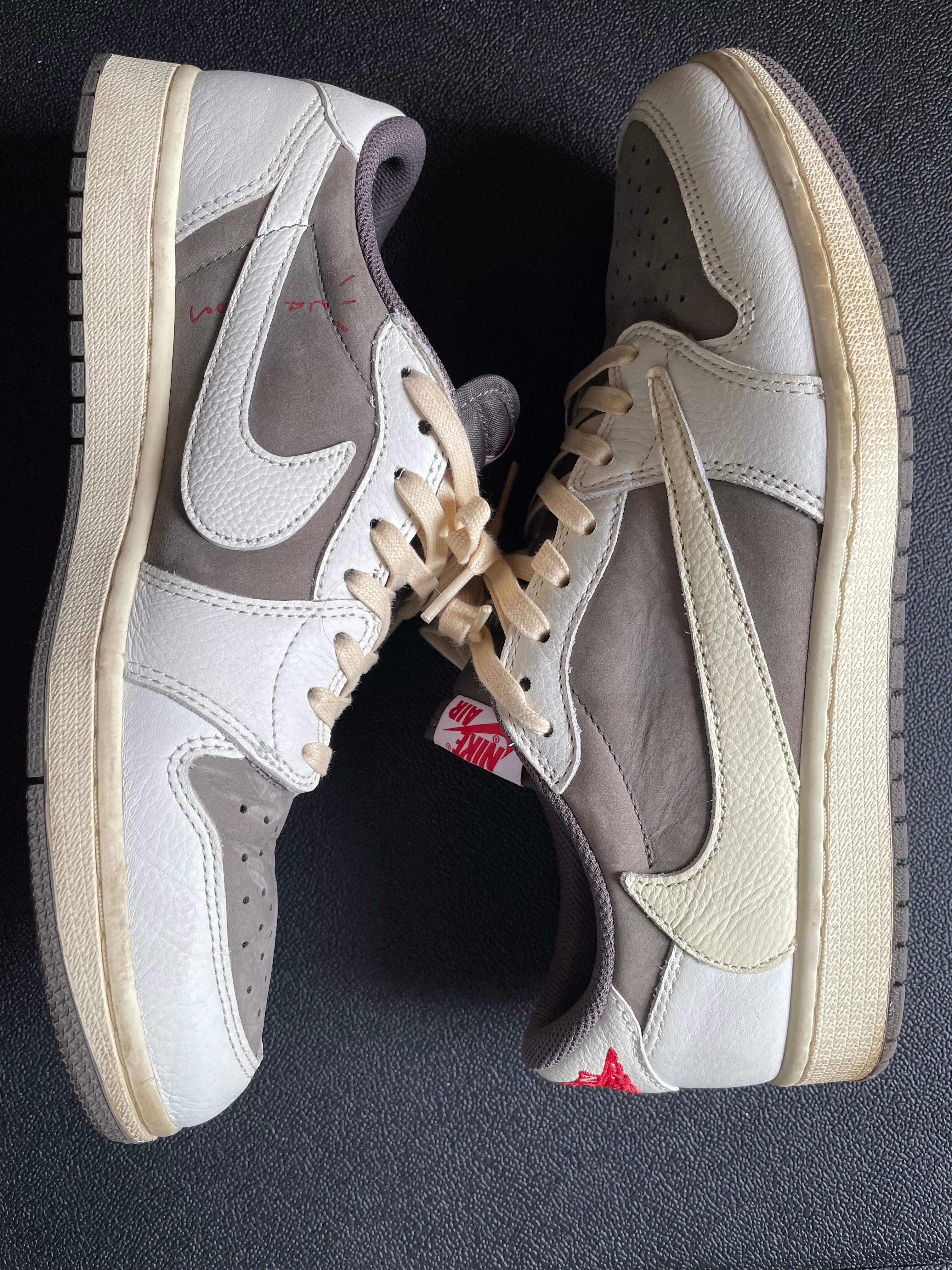 Travis Scott × Nike Air Jordan 1 Low OG SP "Reverse Mocha/Sail and Ridgerock"