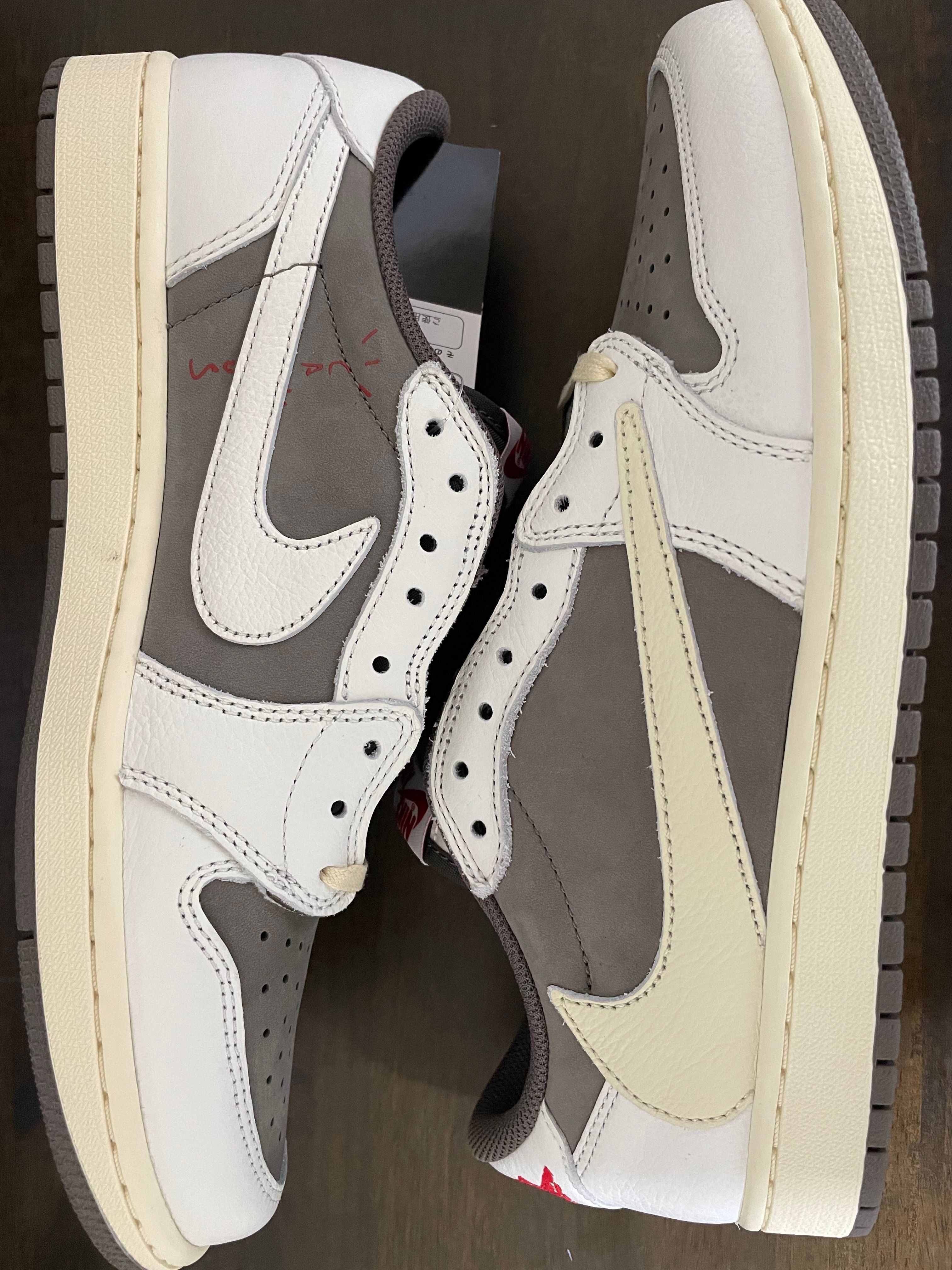 Travis Scott × Nike Air Jordan 1 Low OG SP "Reverse Mocha/Sail and Ridgerock"