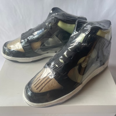COMME des GARCONS HOMME PLUS × Nike Dunk High PRM "Black"