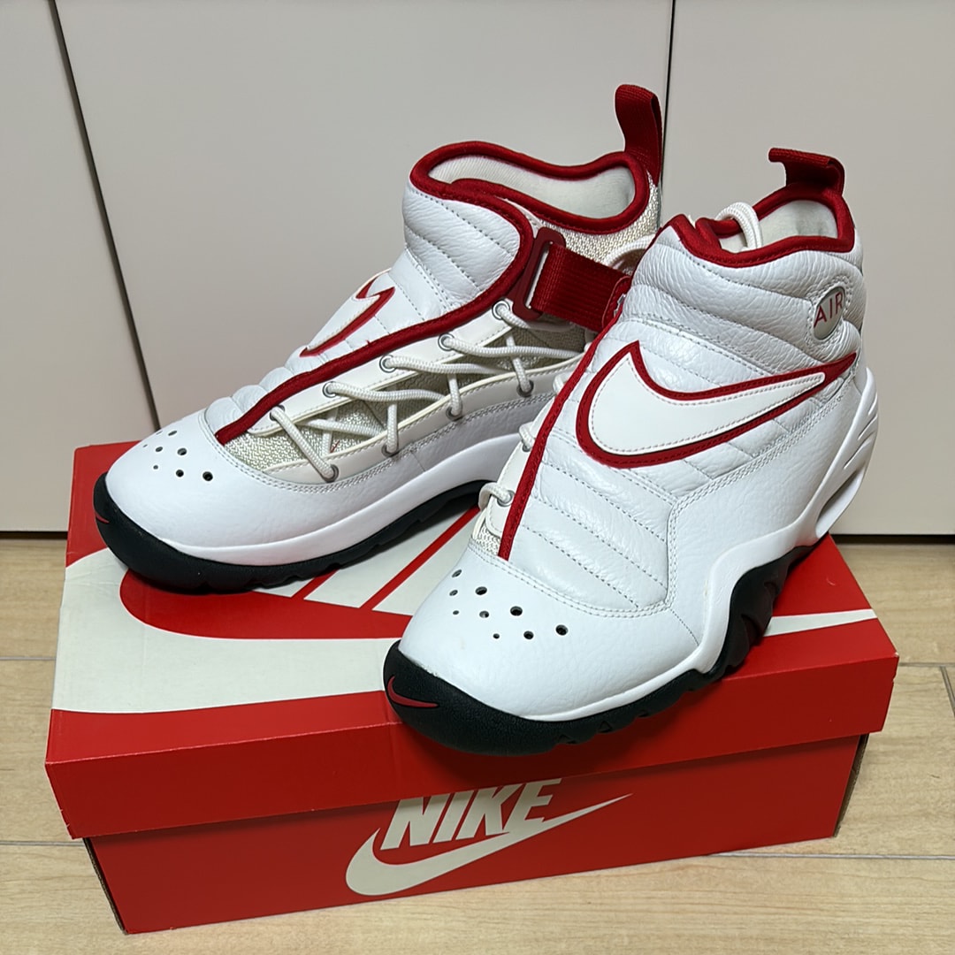 Nike Air Shake Ndestrukt "White/White Black Red"