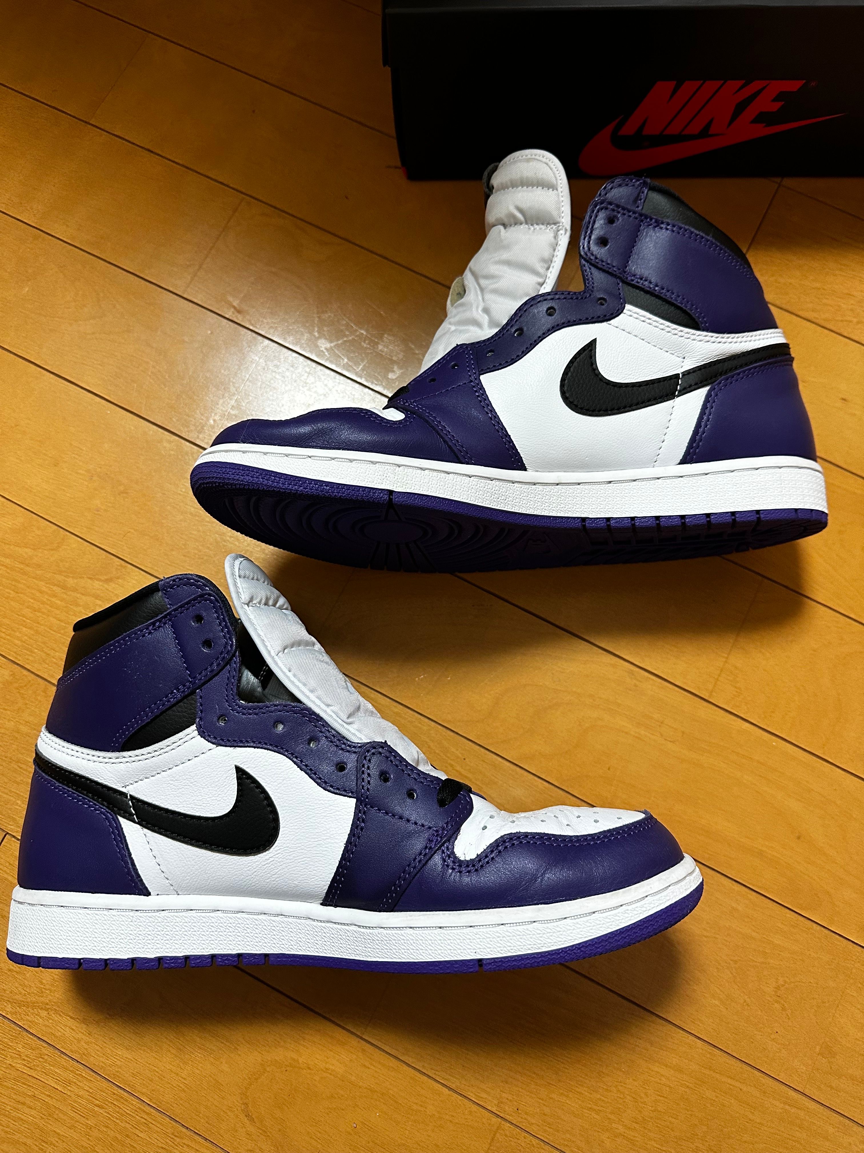 Nike Air Jordan 1 Retro High OG "Court Purple White/Black" (2020)