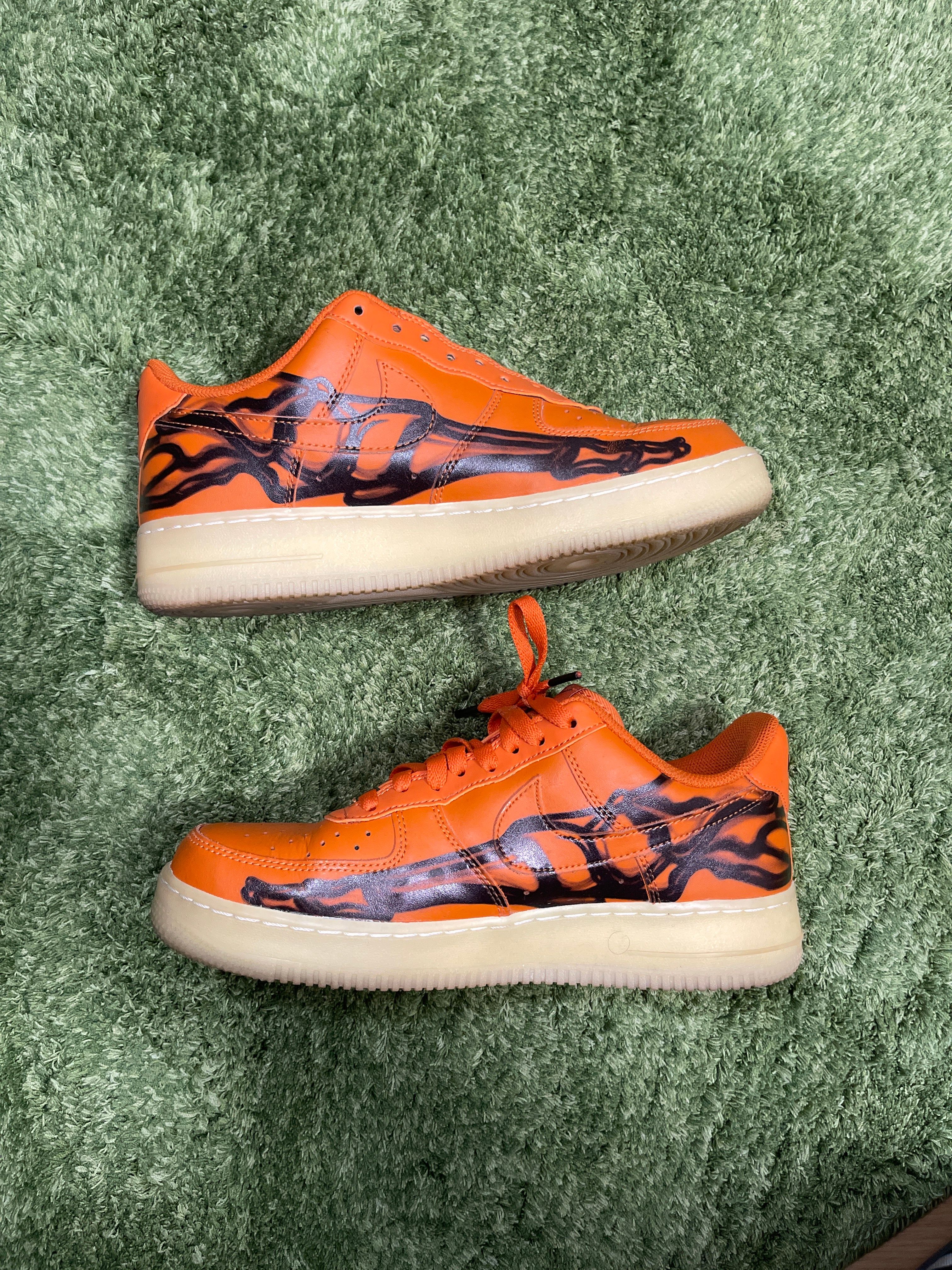 Nike Air Force 1 Low "Orange Skelton"