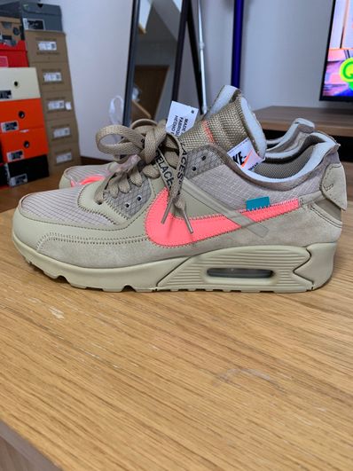 Off-White × Nike Air Max 90 "Desert Ore"