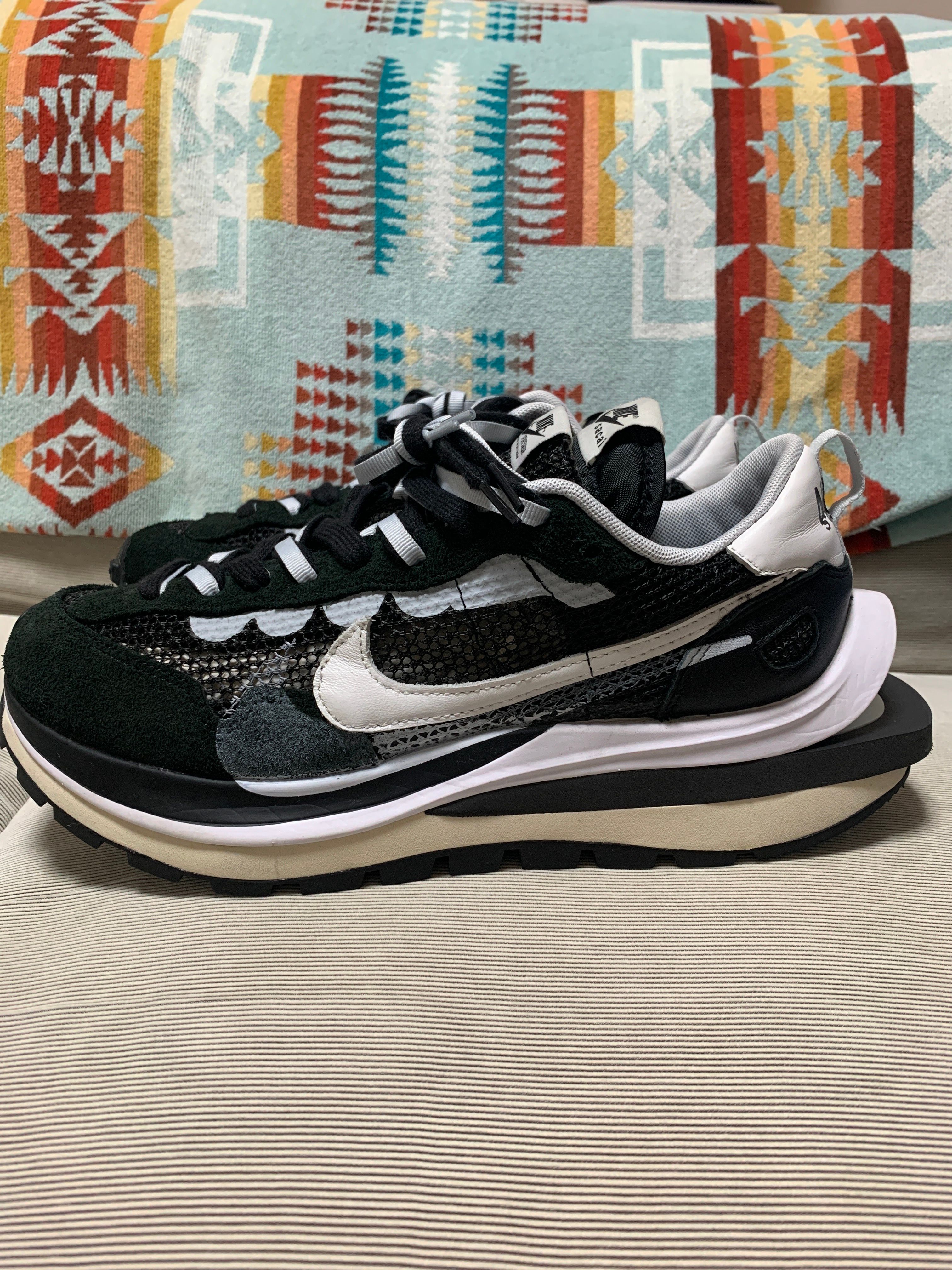 sacai × Nike Vapor Waffle "Black and White"