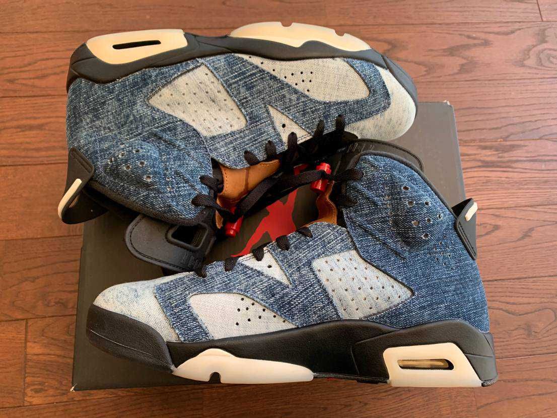 NIKE AIR JORDAN 6 "WASHED DENIM"