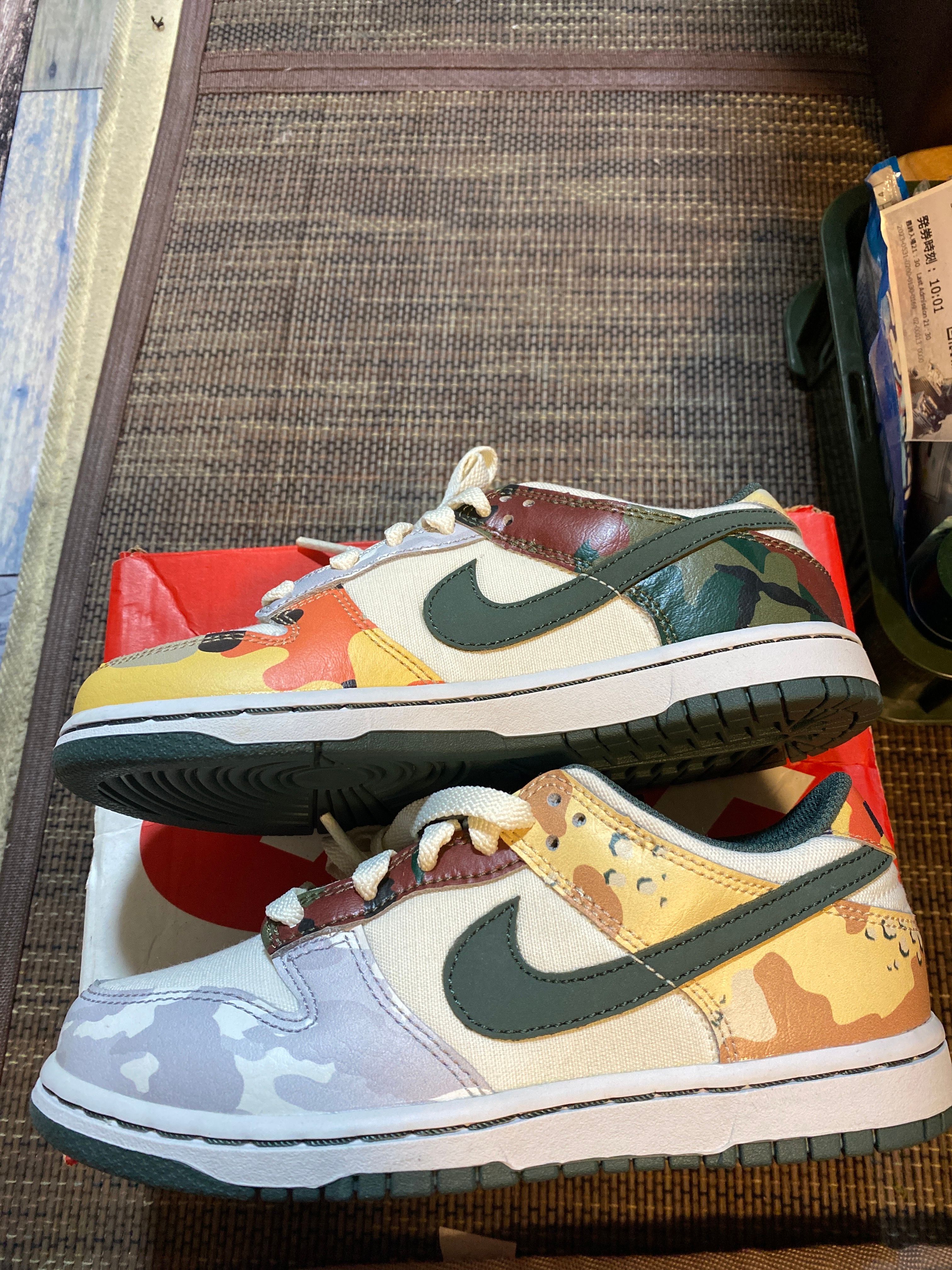 Nike PS Dunk Low SE "Sail/Multi/Camo"