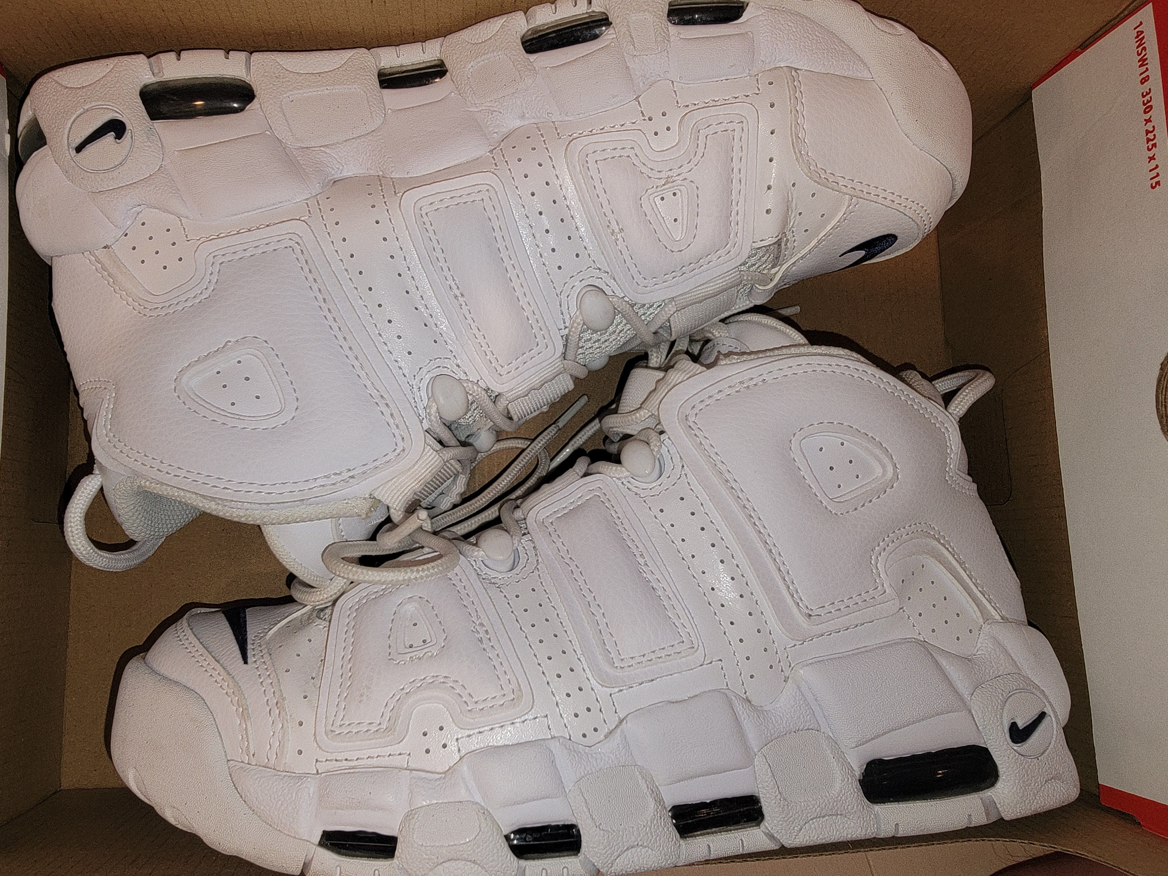Nike Air More Uptempo "White/Midnight Navy"