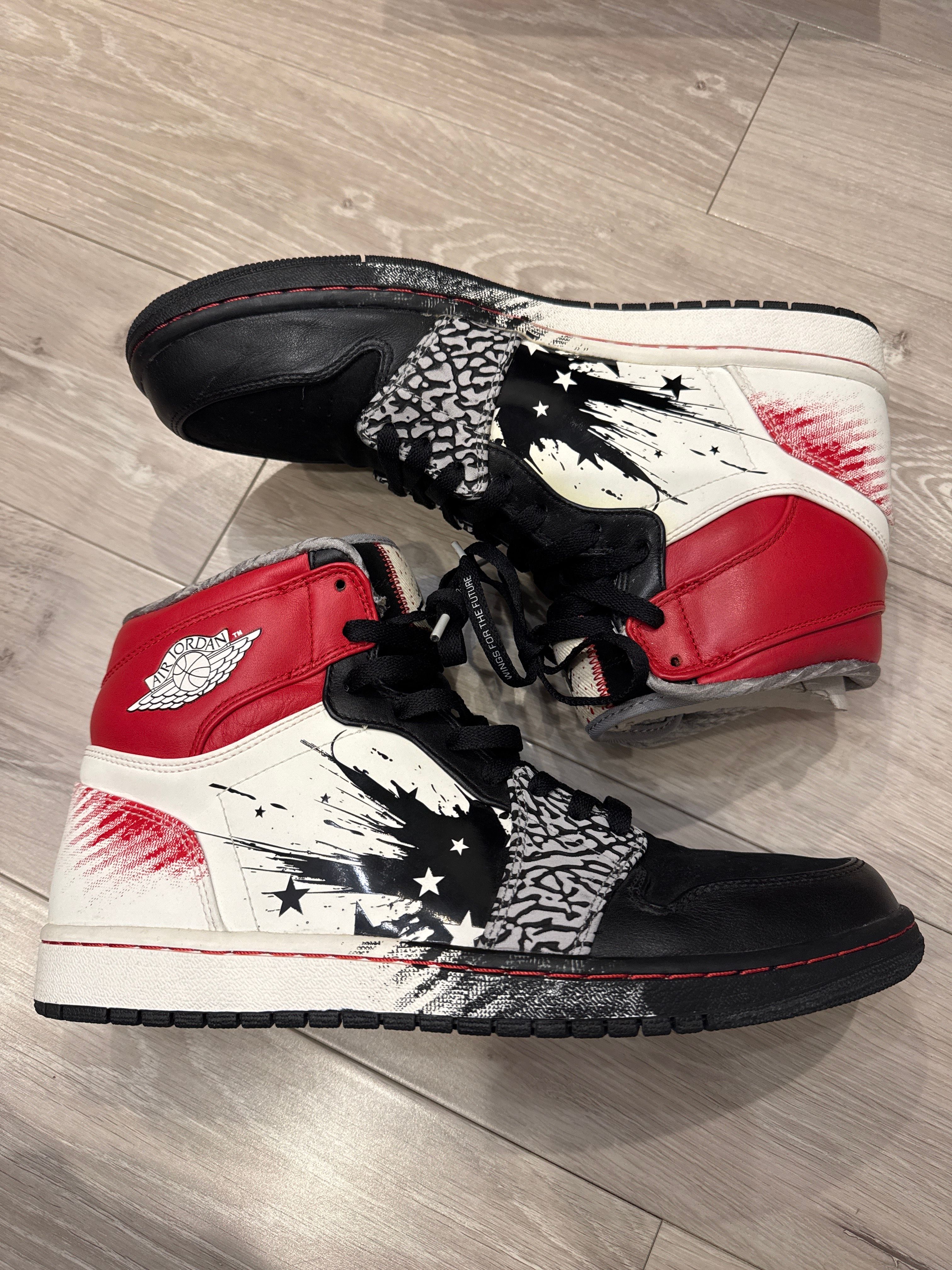 Nike Air Jordan 1 Retro High Dave White Wings For The Future