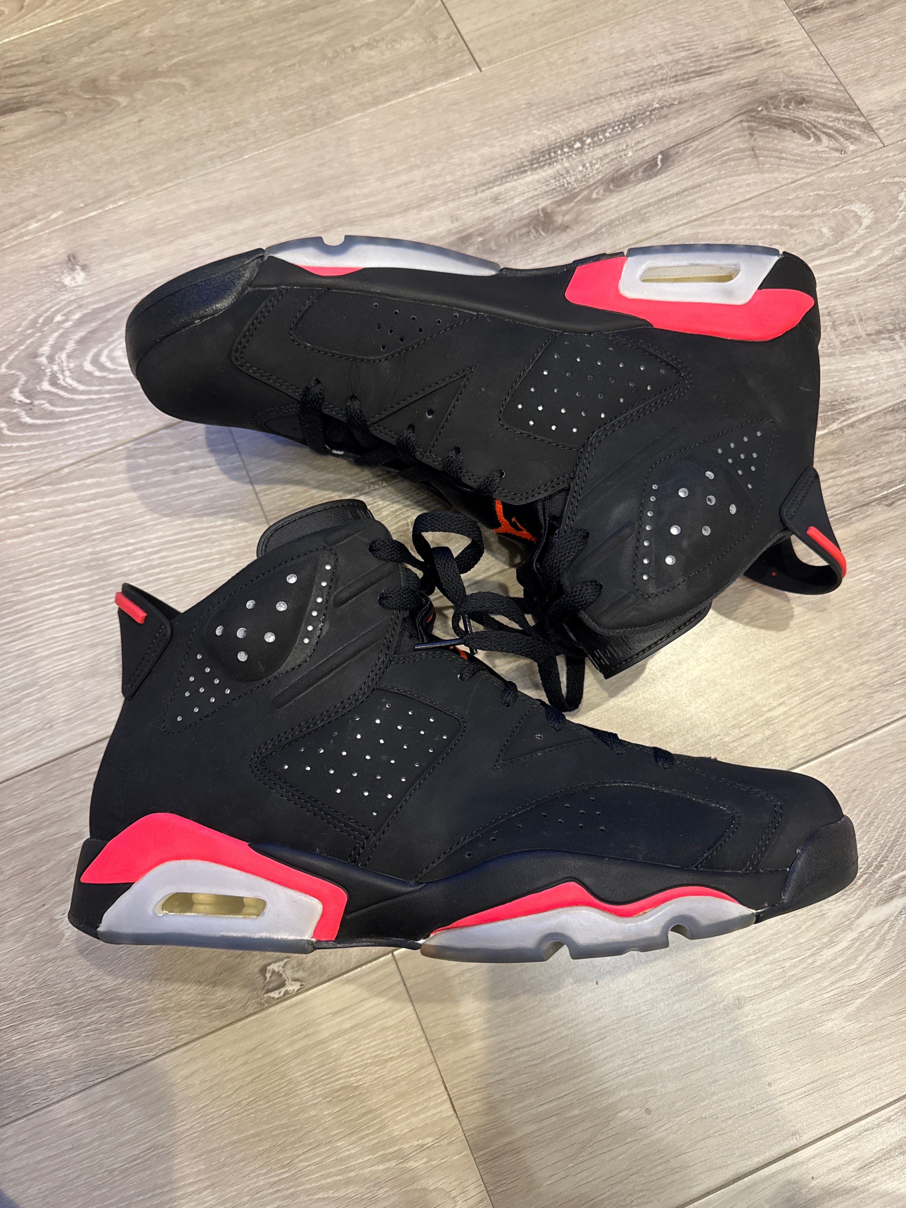 NIKE AIR JORDAN 6 RETRO "INFRARED BLACK" (2014)