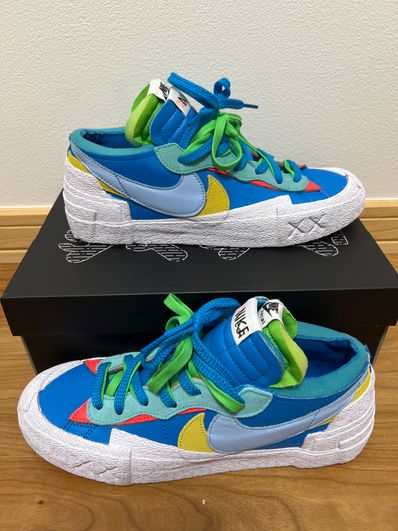KAWS × sacai × Nike Blazer Low "Neptune Blue"