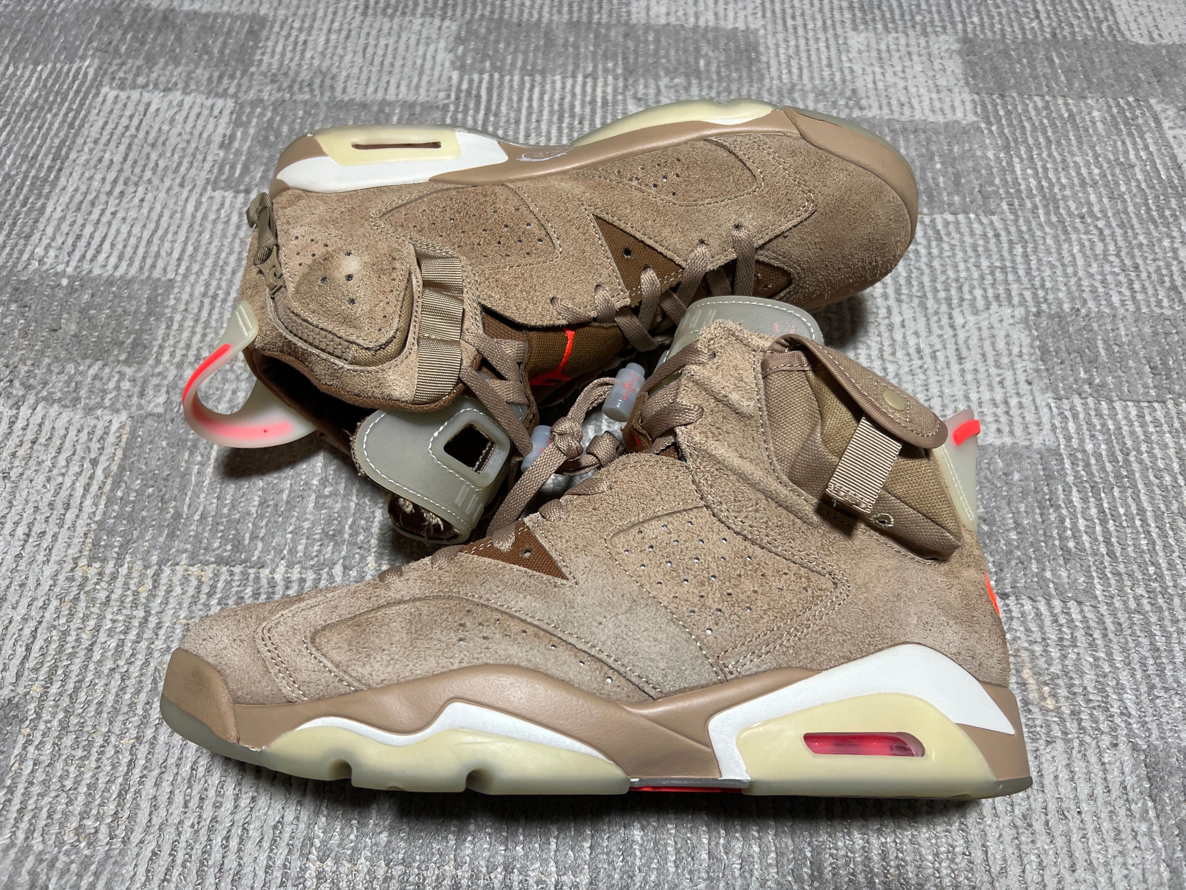Travis Scott × Nike Air Jordan 6 "British Khaki"