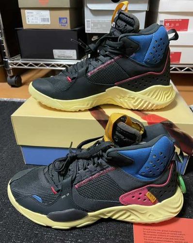 UNION × Nike Jordan Delta Mid "Off Noir"