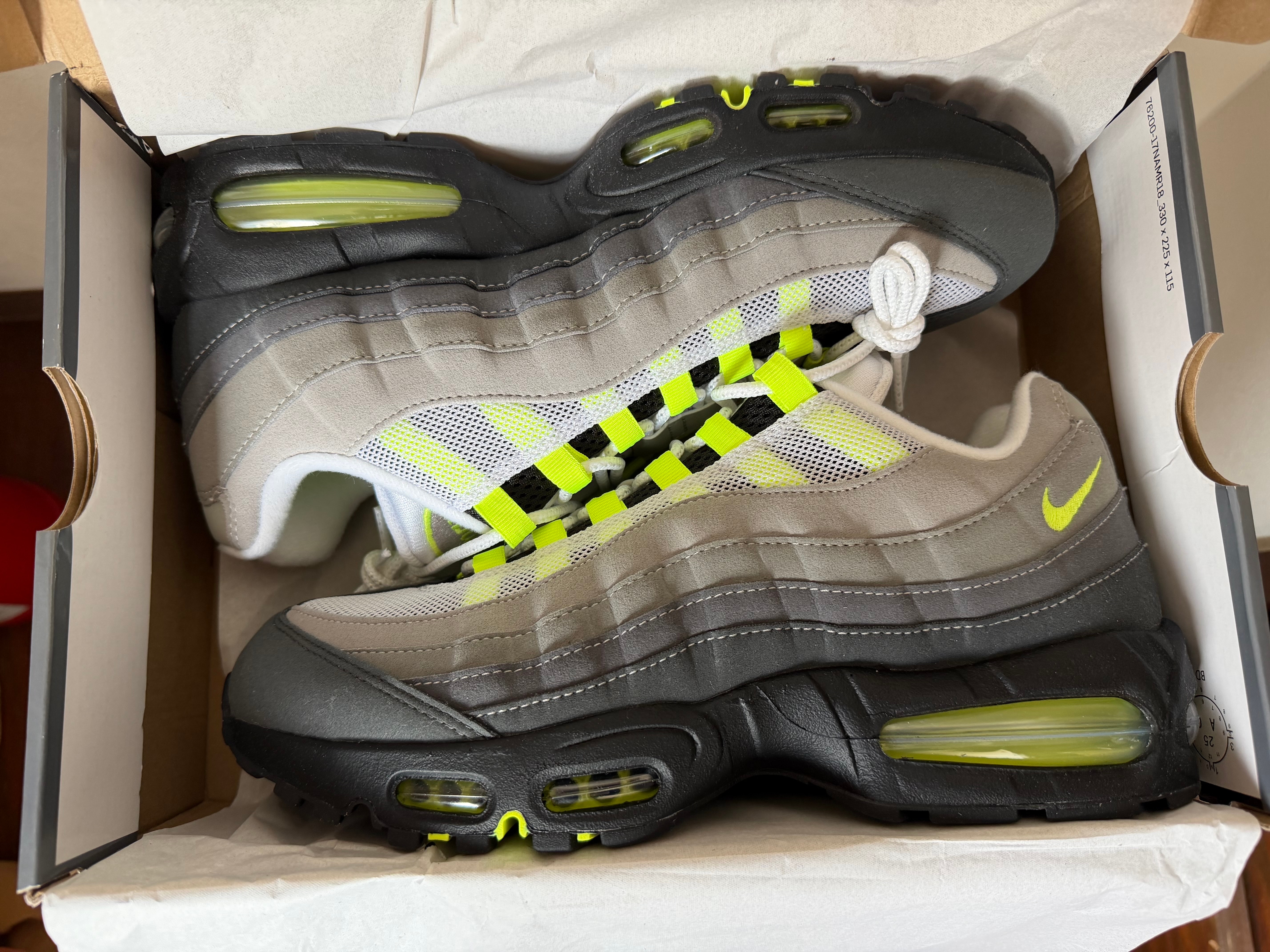 Nike Air Max 95 OG Big Bubble "Neon Yellow" (2025/2026)