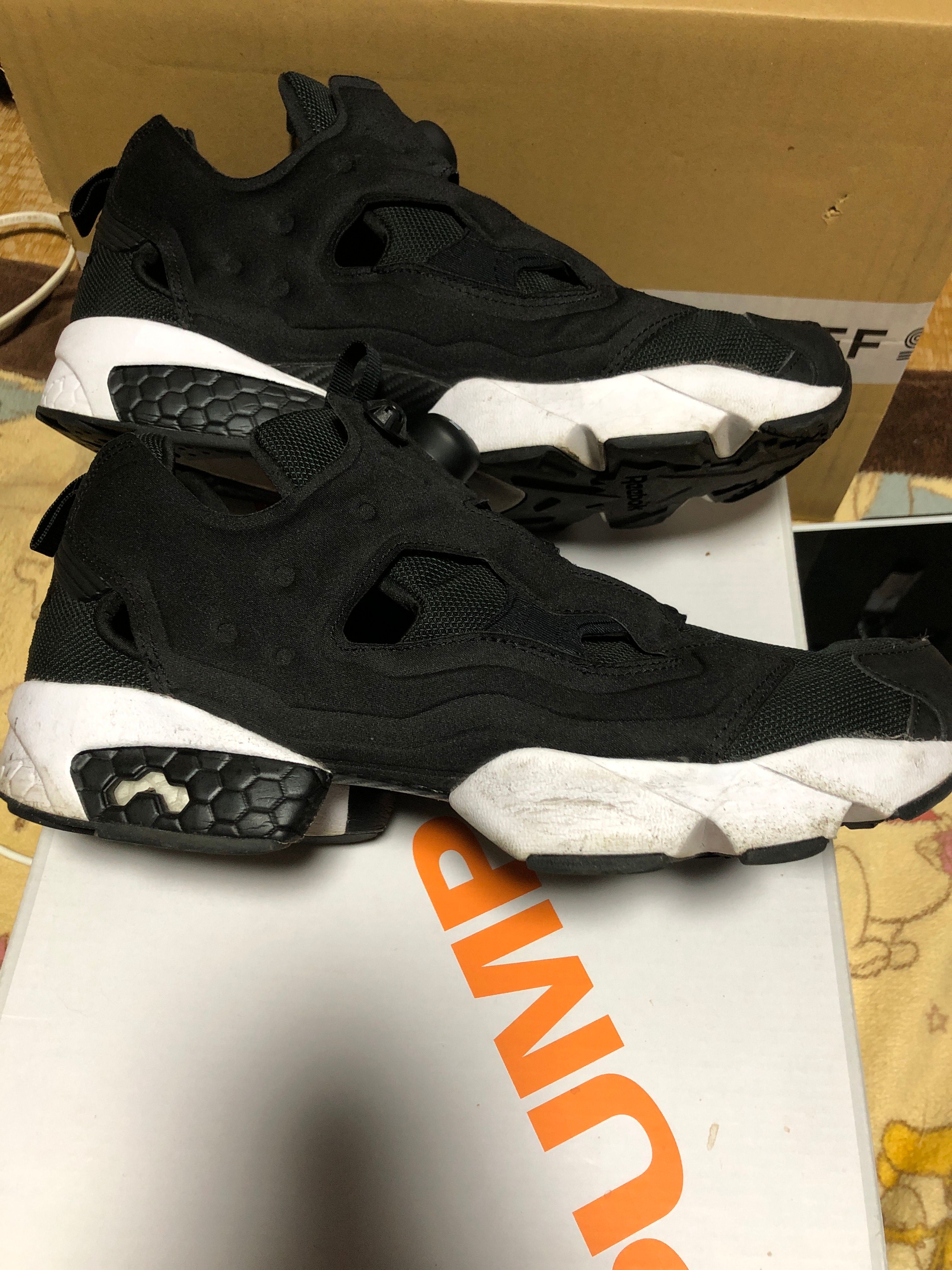 Reebok Instapump Fury OG "Black/White"