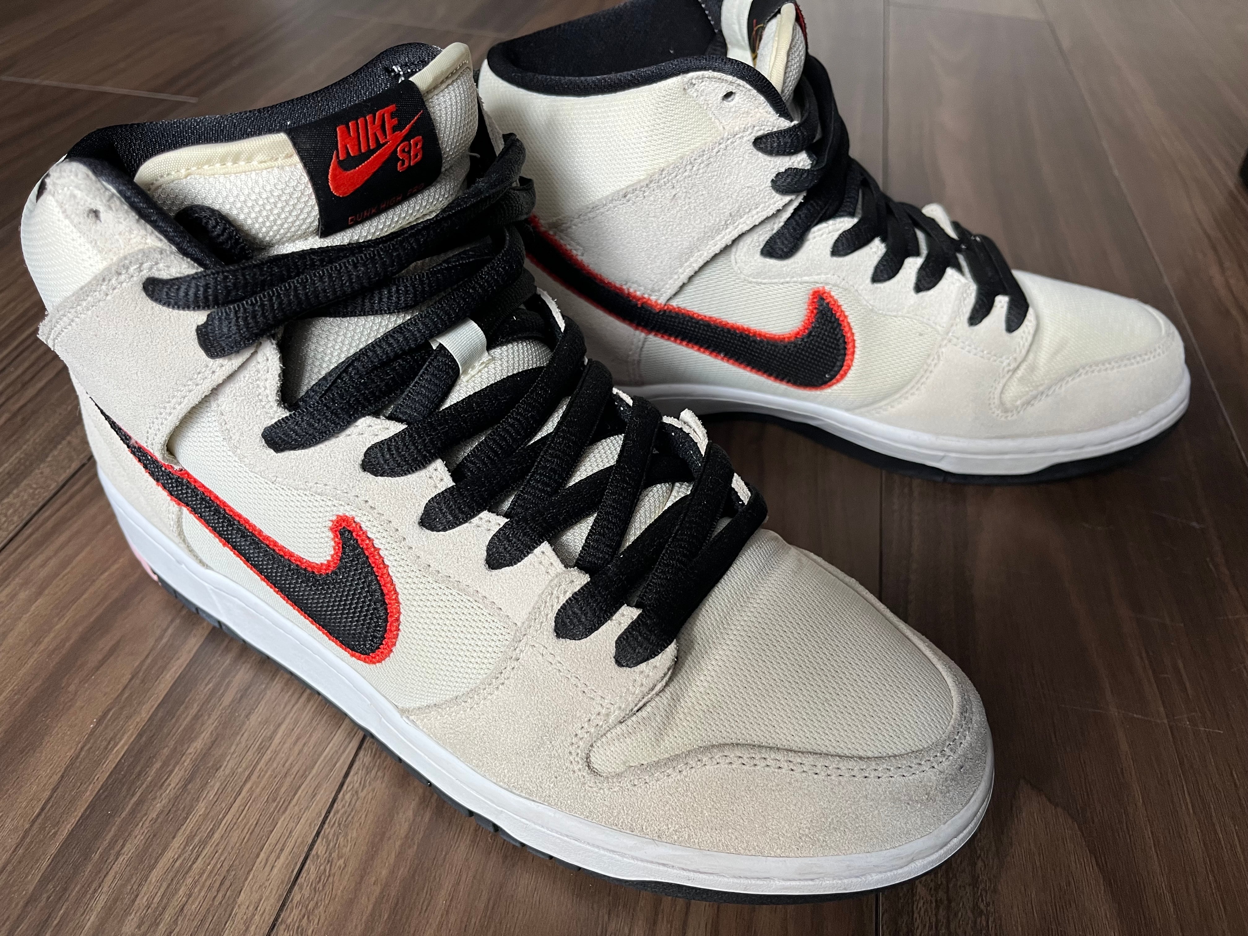 Nike SB Dunk High "San Francisco Giants/Coconut Milk and Black"