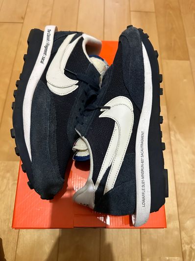 Fragment × sacai × Nike LD Waffle "Blackended Blue"