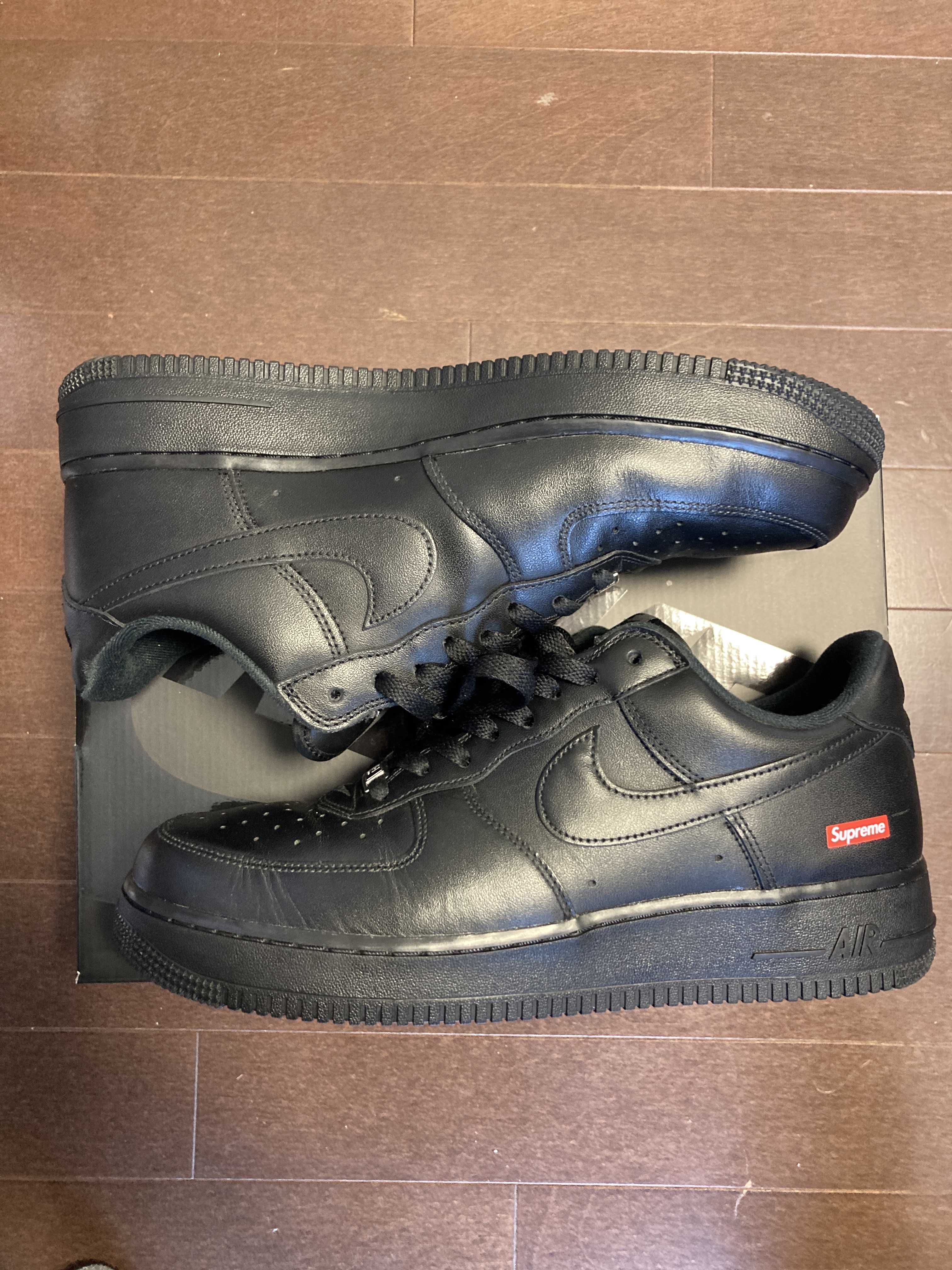 Supreme × Nike Air Force 1 Low "Black"