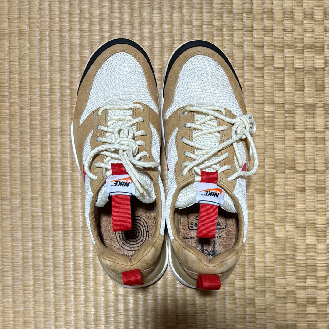 Tom Sachs × Nike Craft Mars Yard 3.0 "Natural/Sport Red"