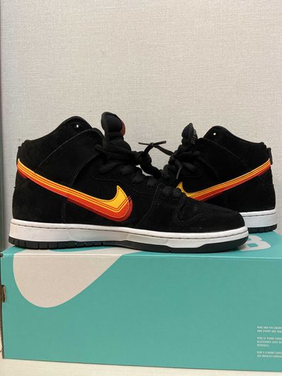 Nike SB Dunk High Pro "Black/Team Orange"