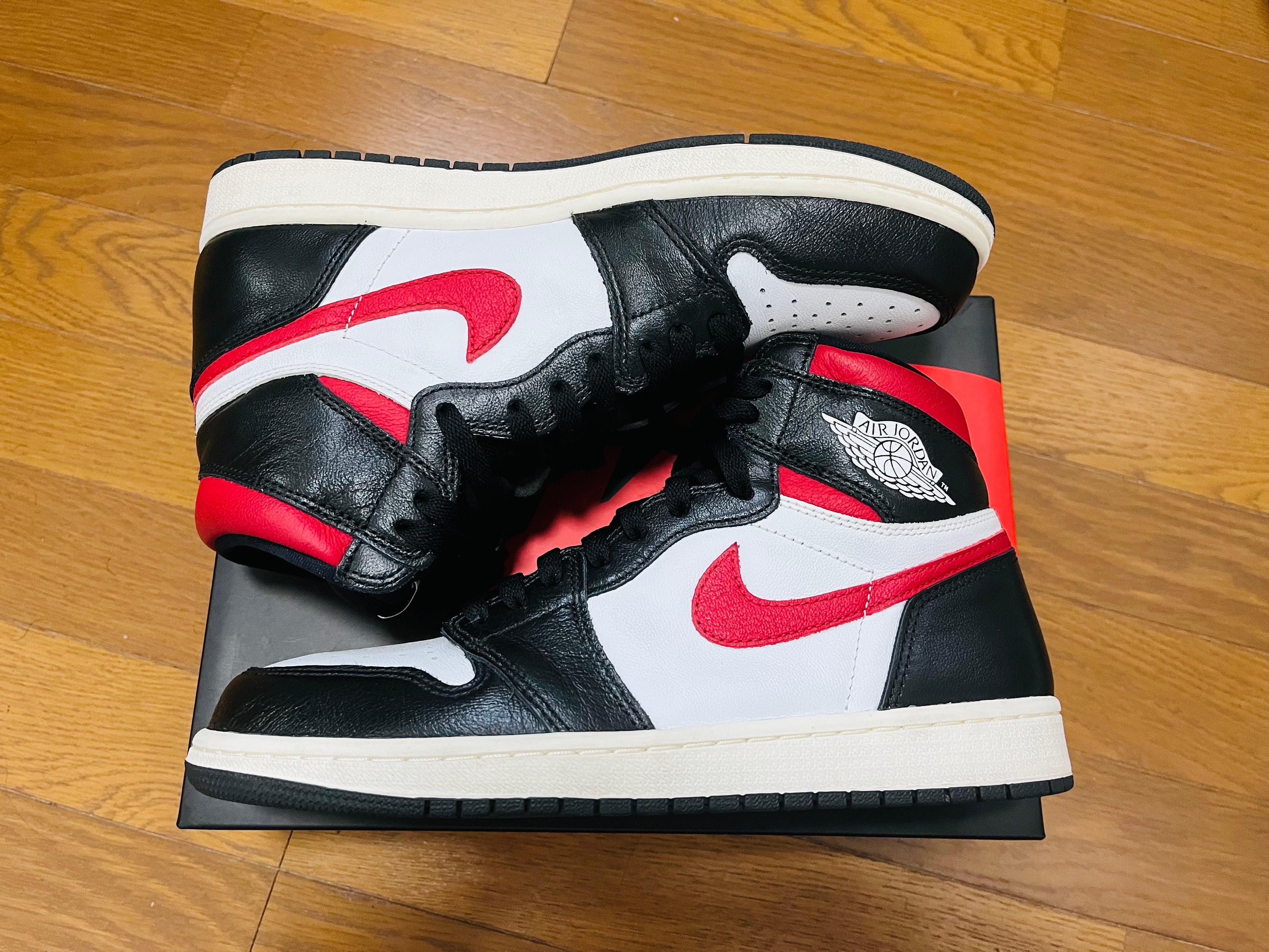 Nike Air Jordan 1 Retro High "Black/White/Sail/Gym Red"    